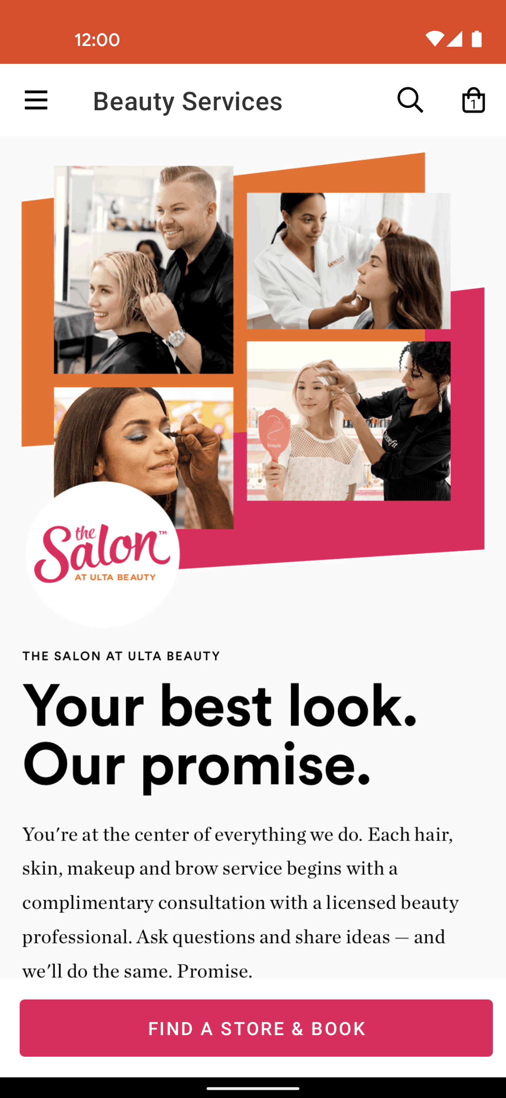 Ulta Beauty Android Shopping interface screenshot 23