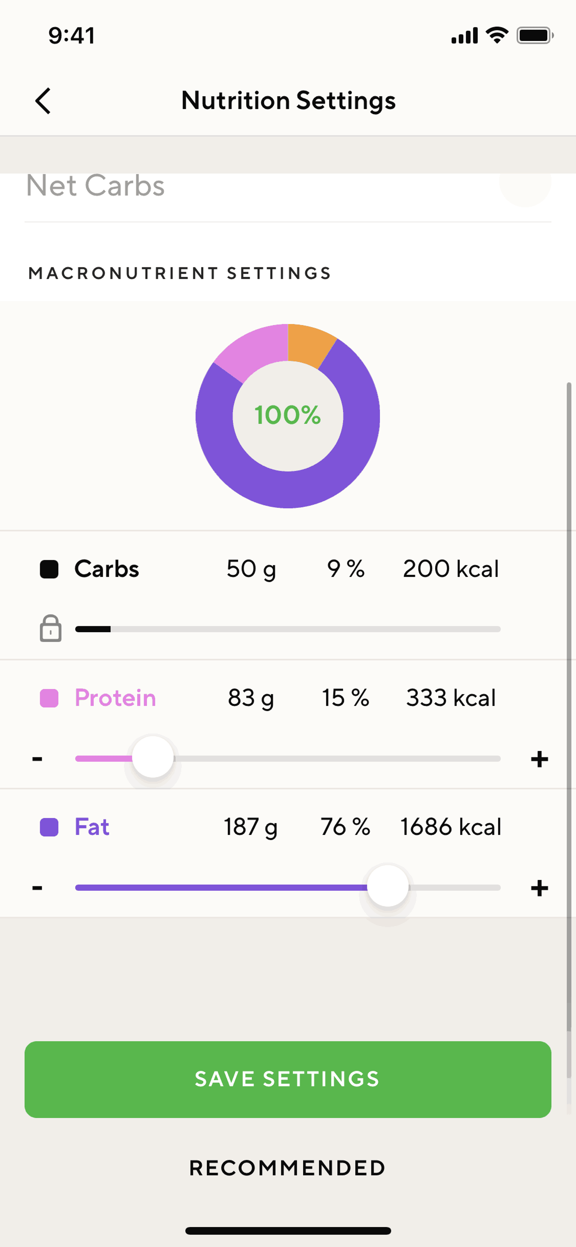 Health & Fitness app screen 4