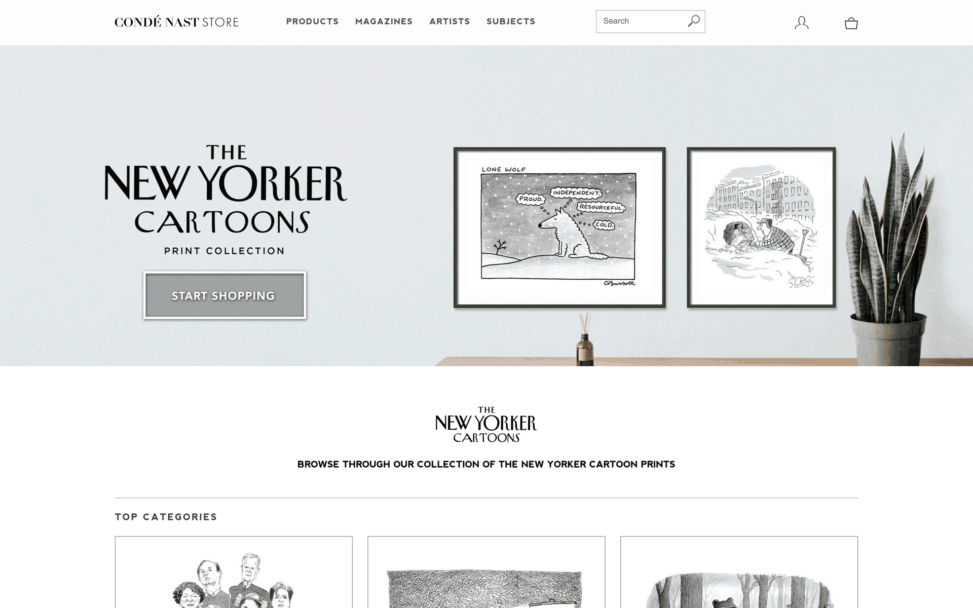 The New Yorker Web News interface screenshot 6