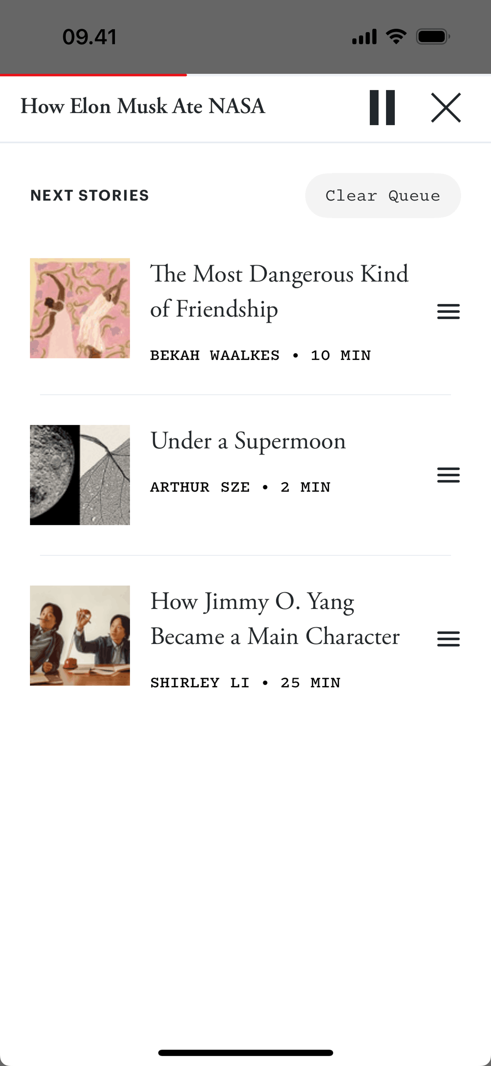 The Atlantic Magazine iOS News interface screenshot 13