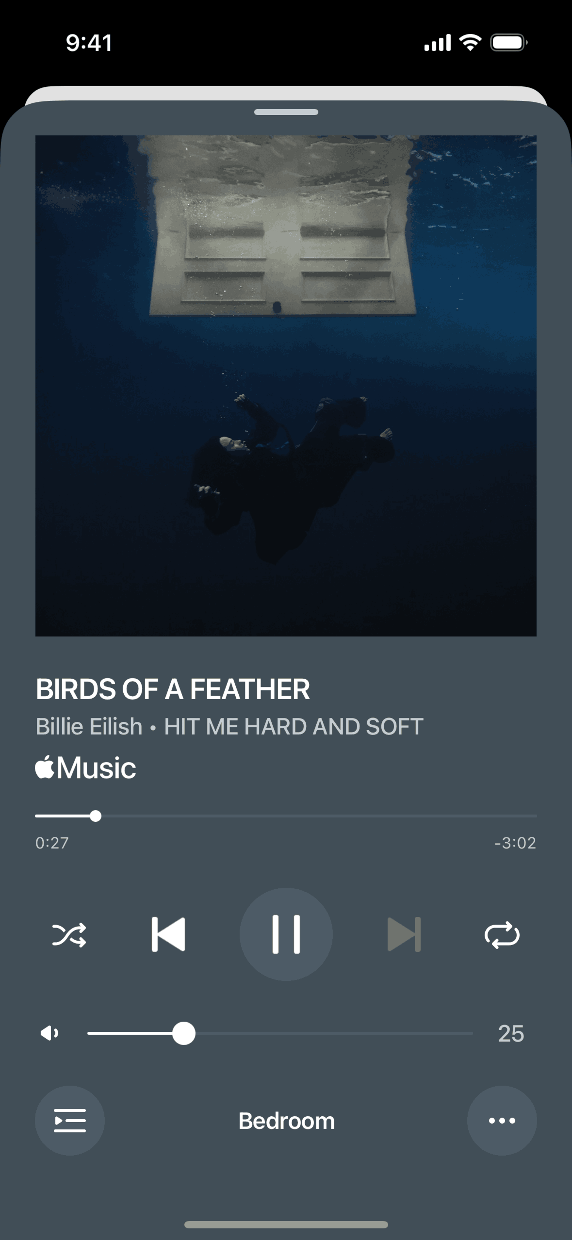 View queue on Sonos (ios) screen 2