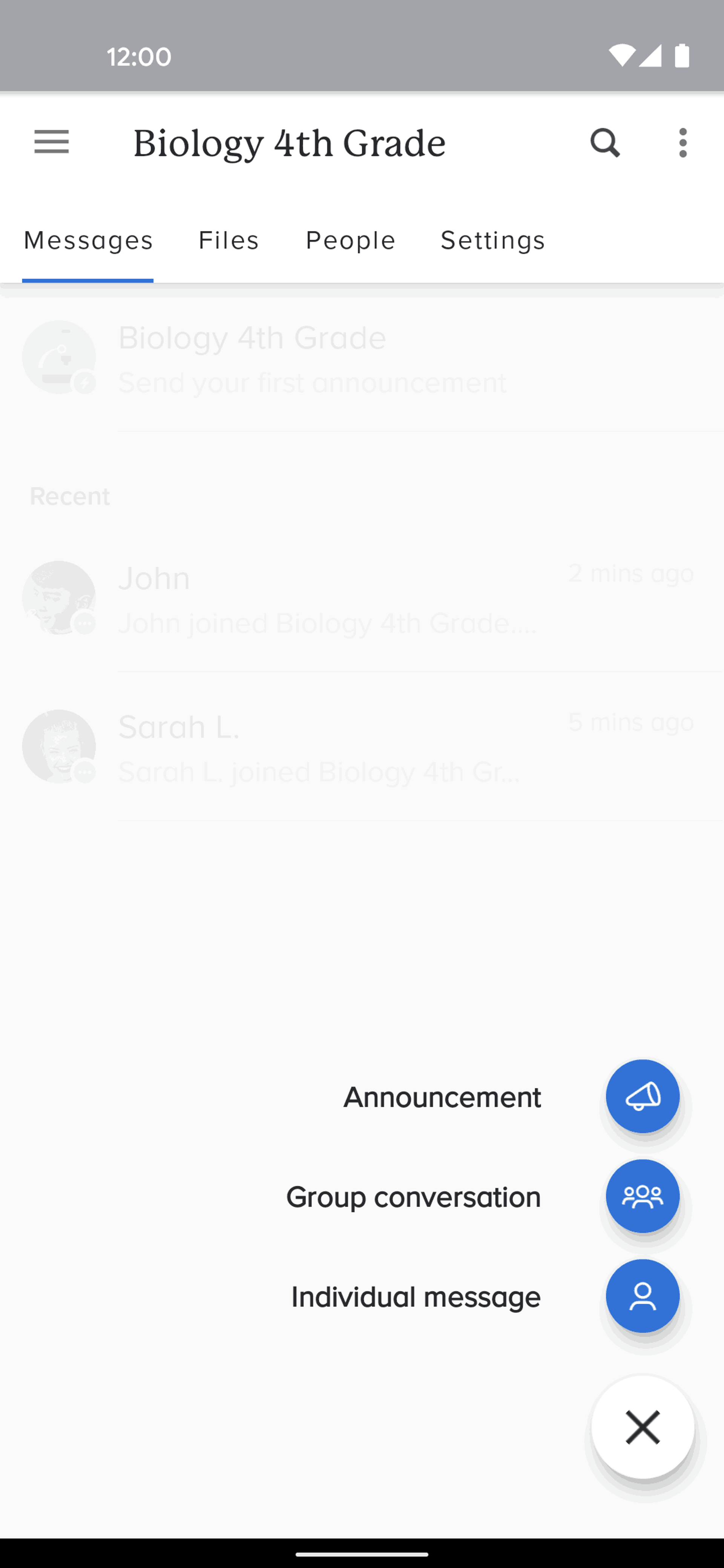Remind Android Education interface screenshot 18