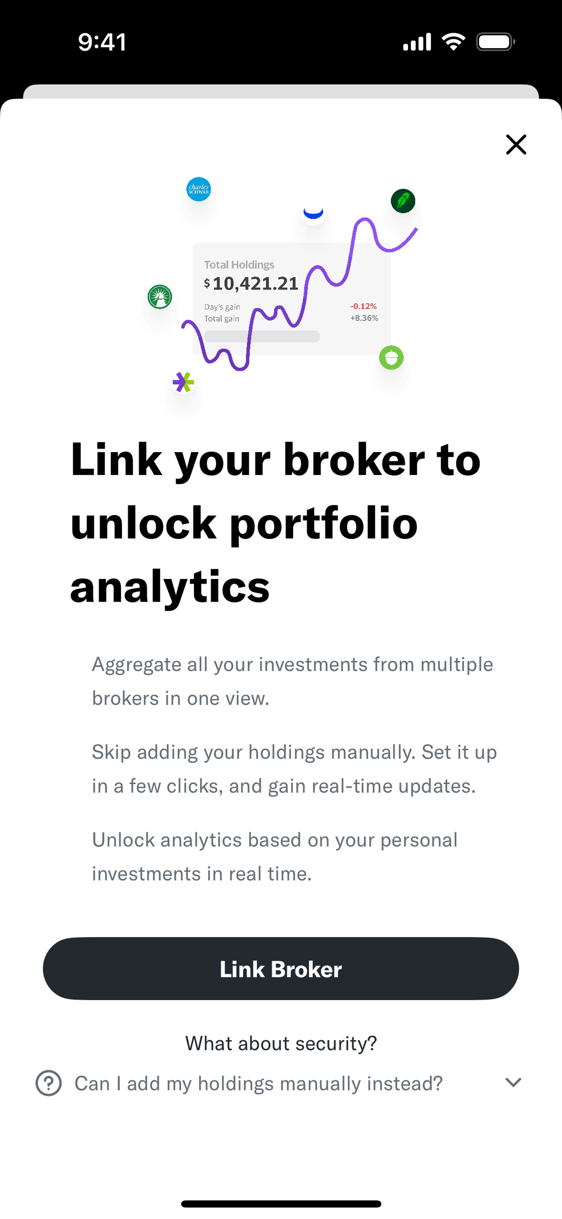 Yahoo Finance iOS Finance interface screenshot 6