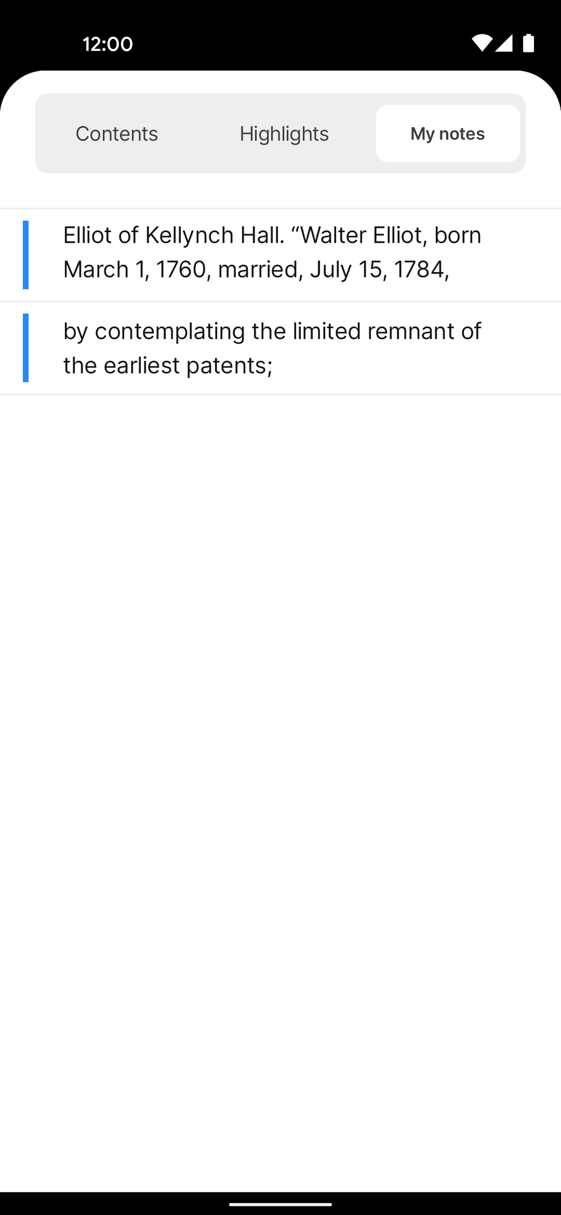 Fable Android Social Networking interface screenshot 21