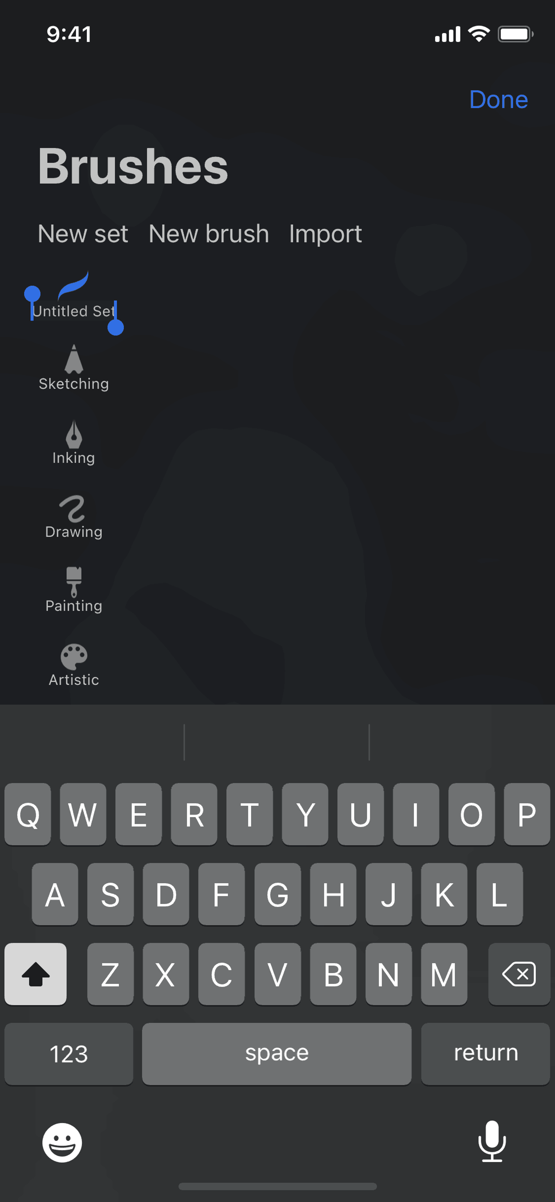 Procreate Pocket iOS Graphics & Design interface screenshot 3