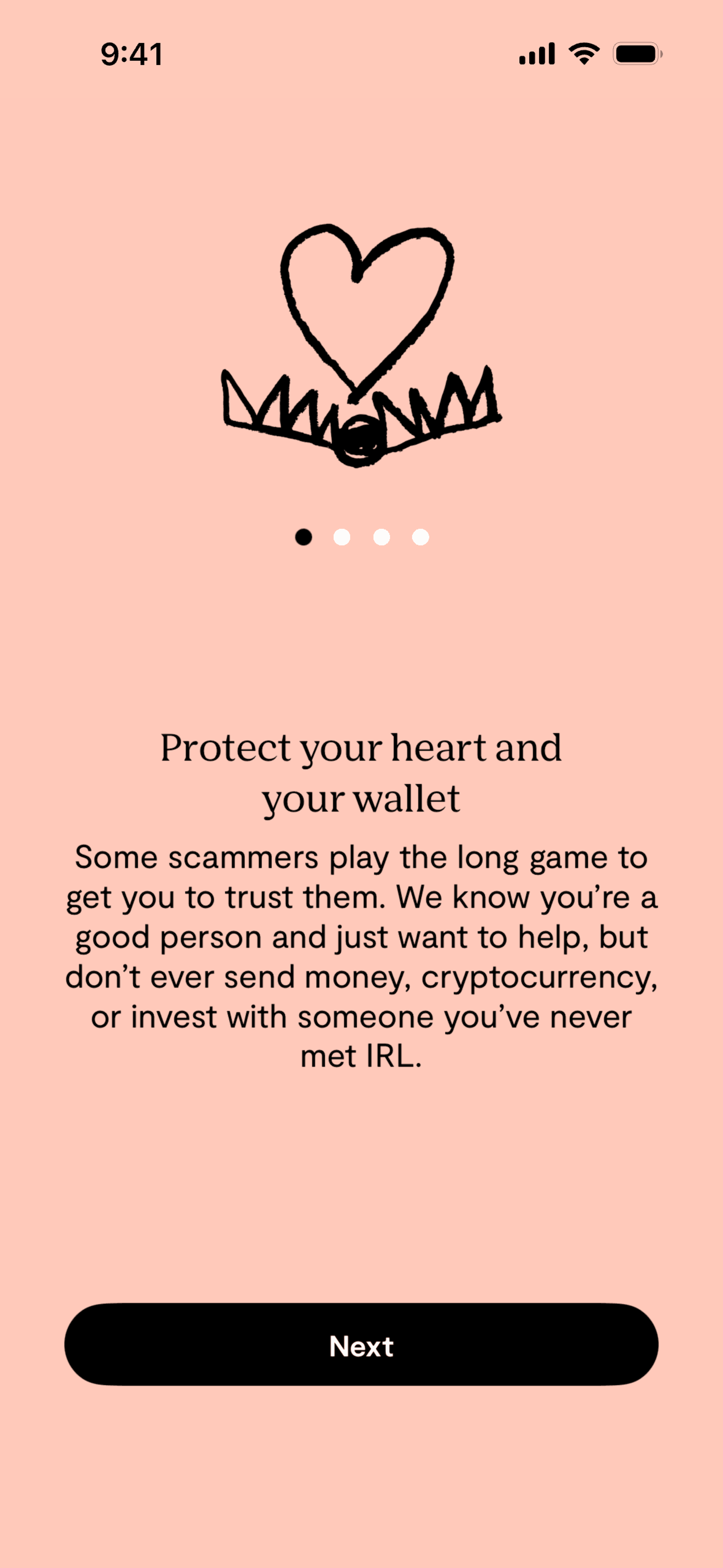 Plenty of Fish iOS dating interface screenshot 17
