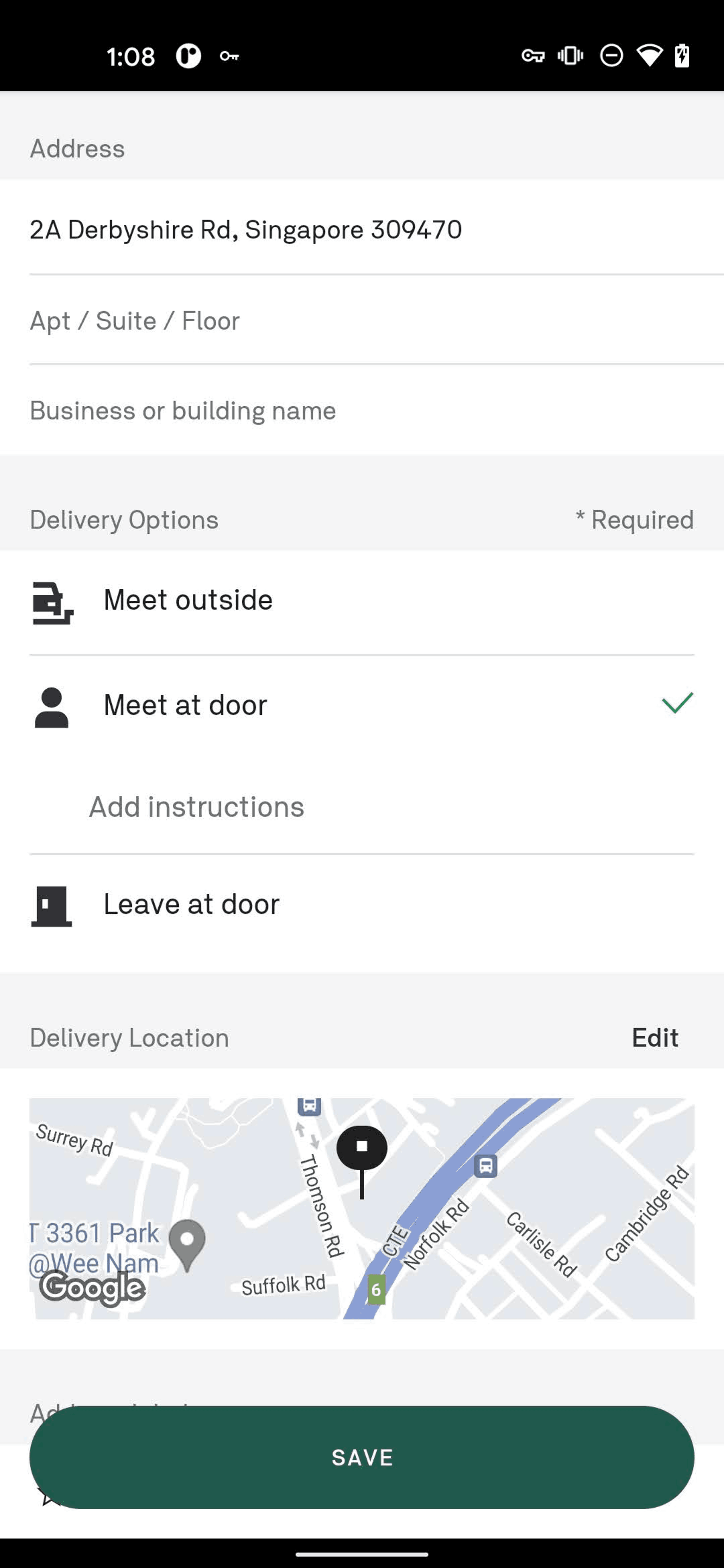 Postmates Android Food & Drink interface screenshot 18