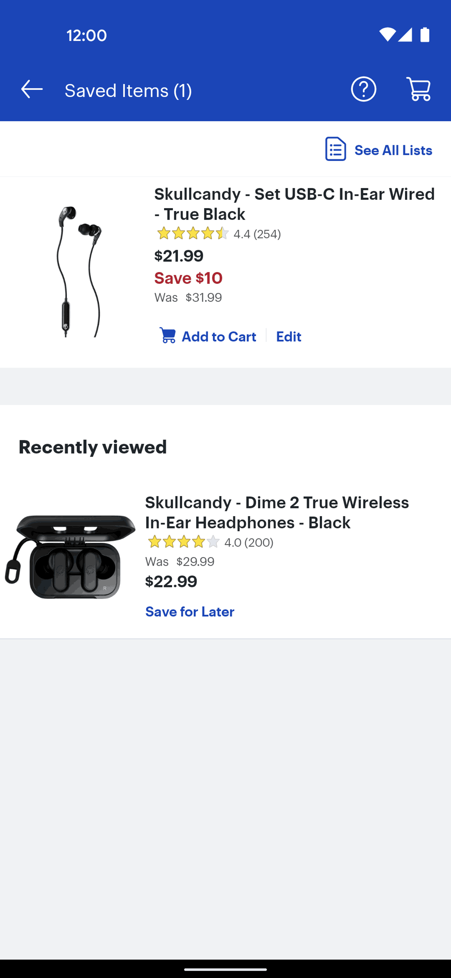 Best Buy Android Shopping interface screenshot 19