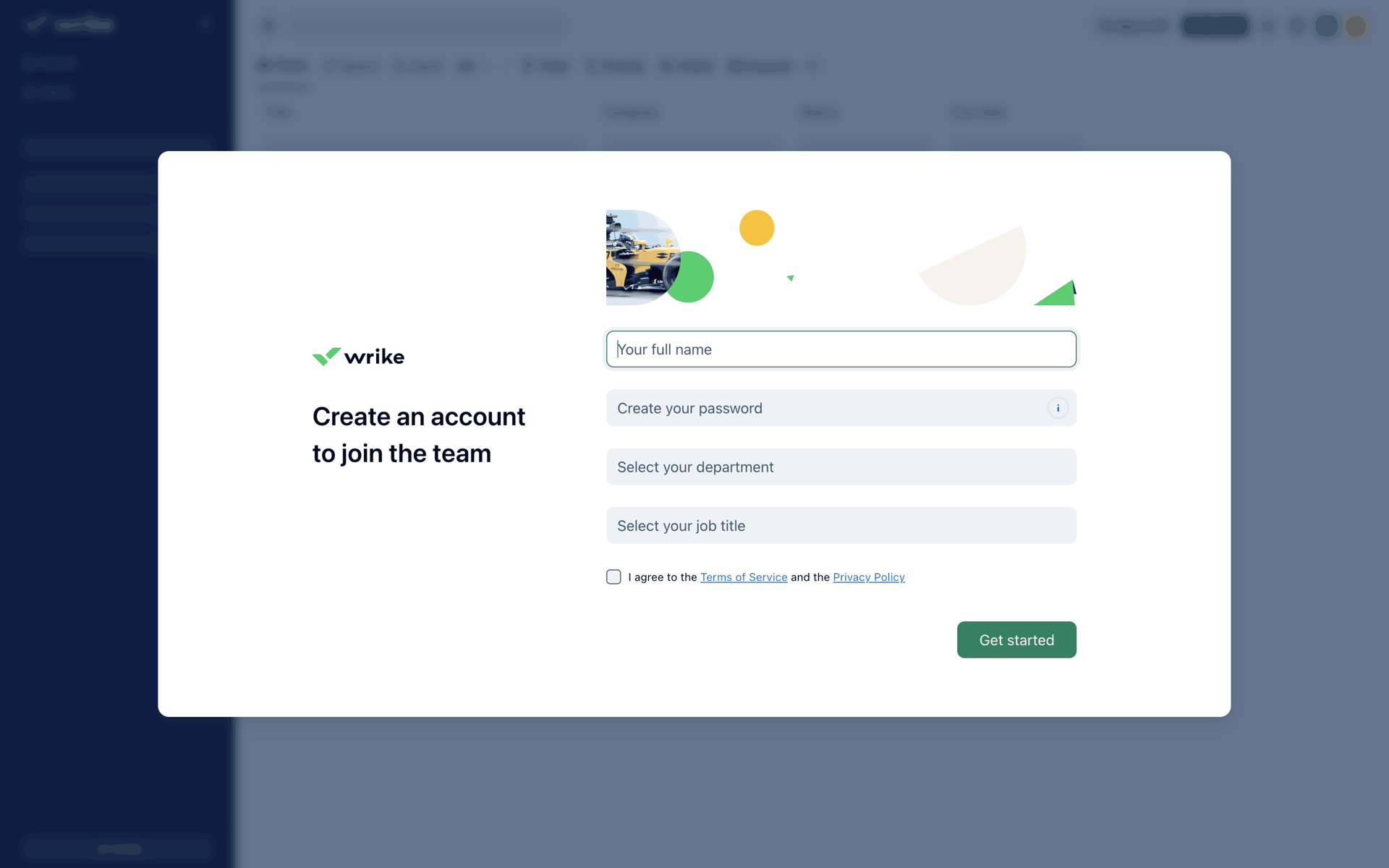 Wrike Web Productivity interface screenshot 5