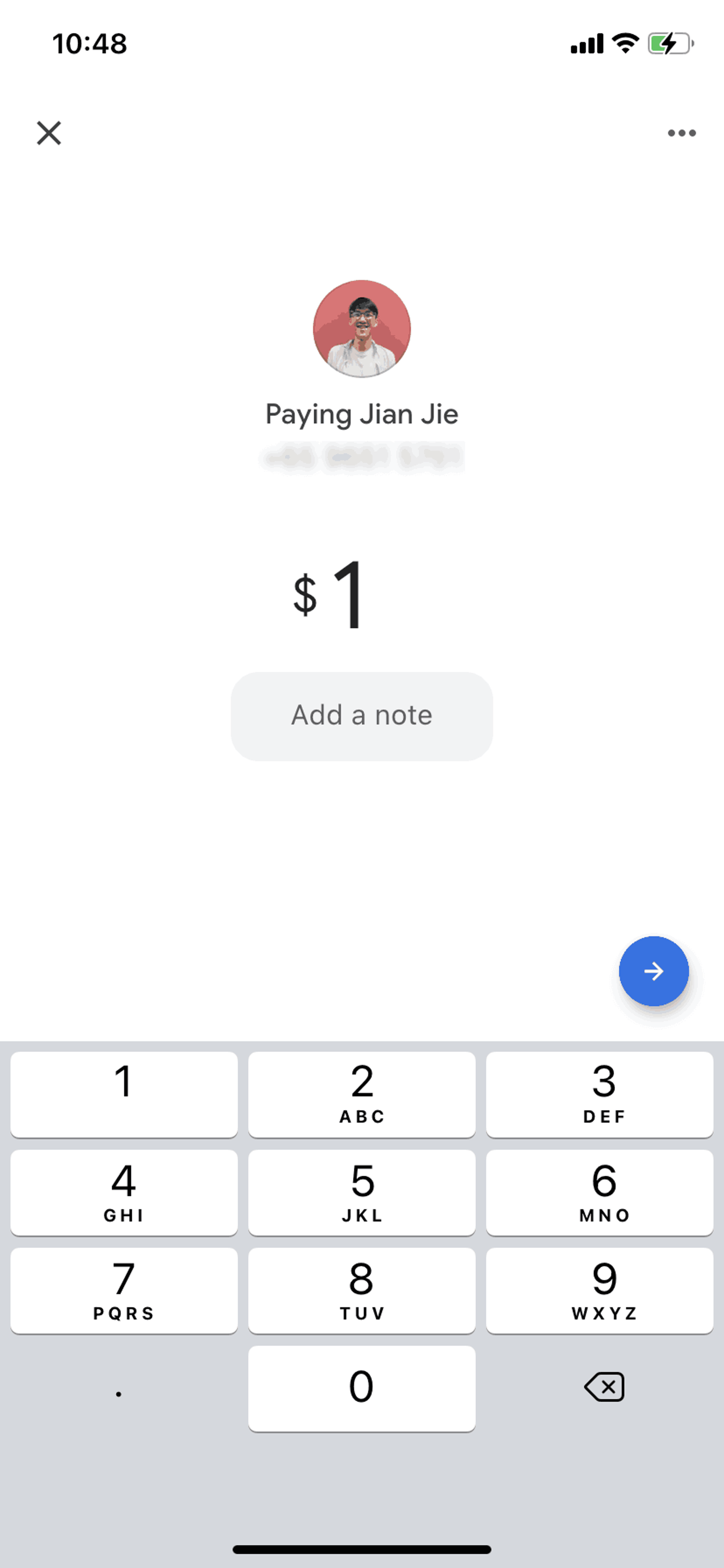 Google Pay iOS Finance interface screenshot 11