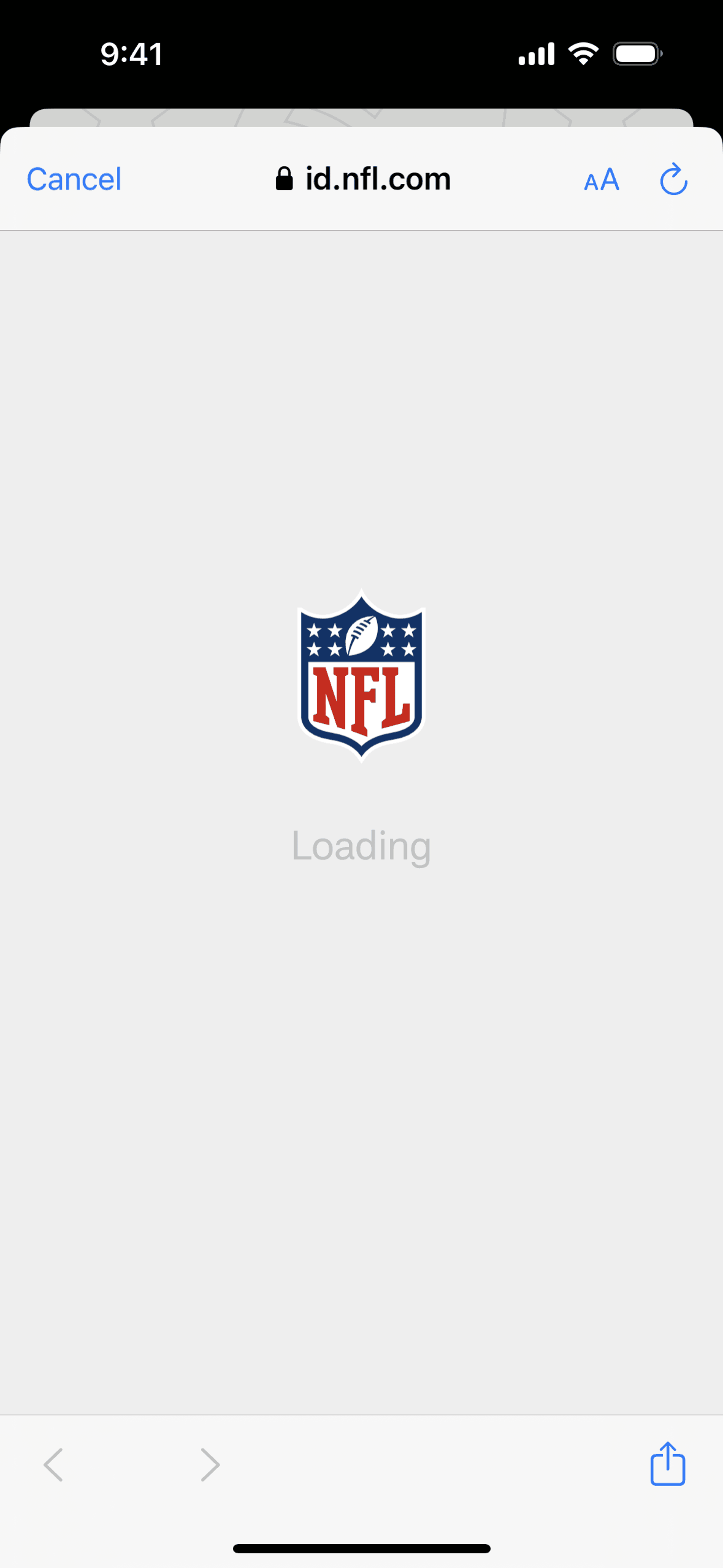 NFL iOS Sports interface screenshot 15