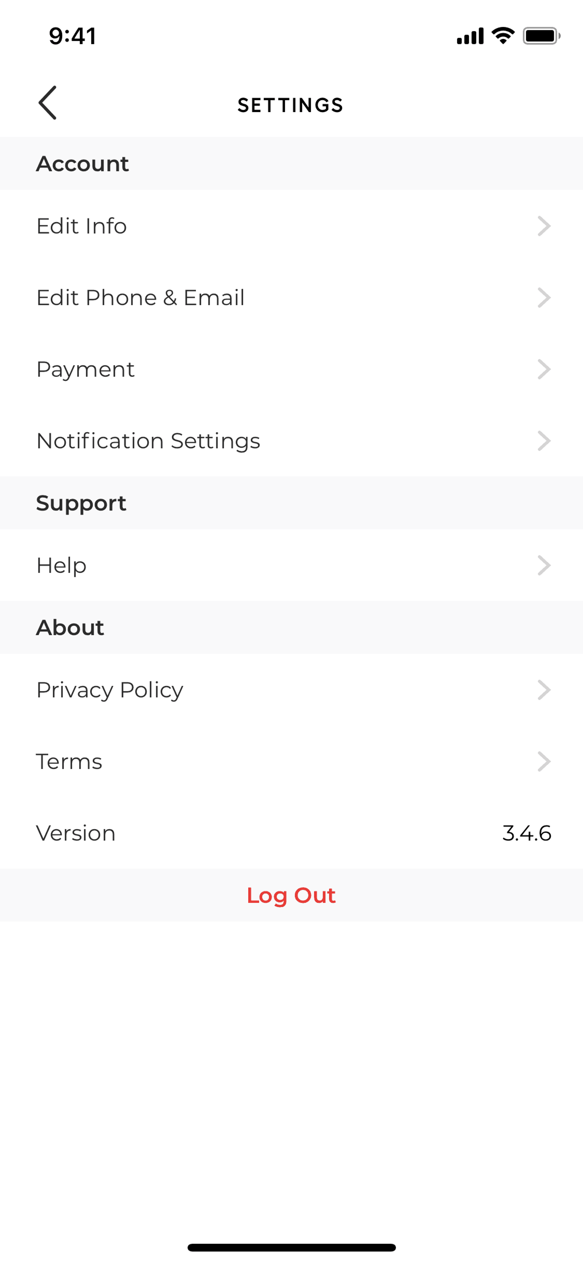Givingli iOS Lifestyle interface screenshot 17