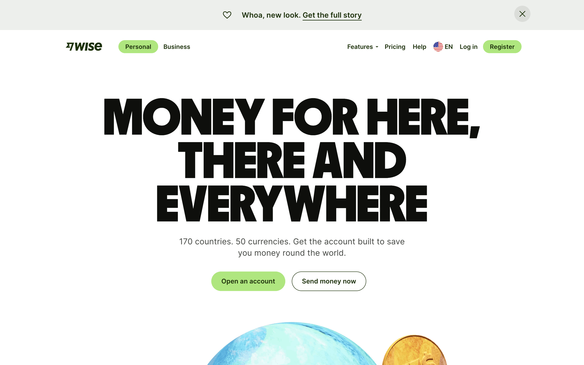 Wise Web Finance interface screenshot 1