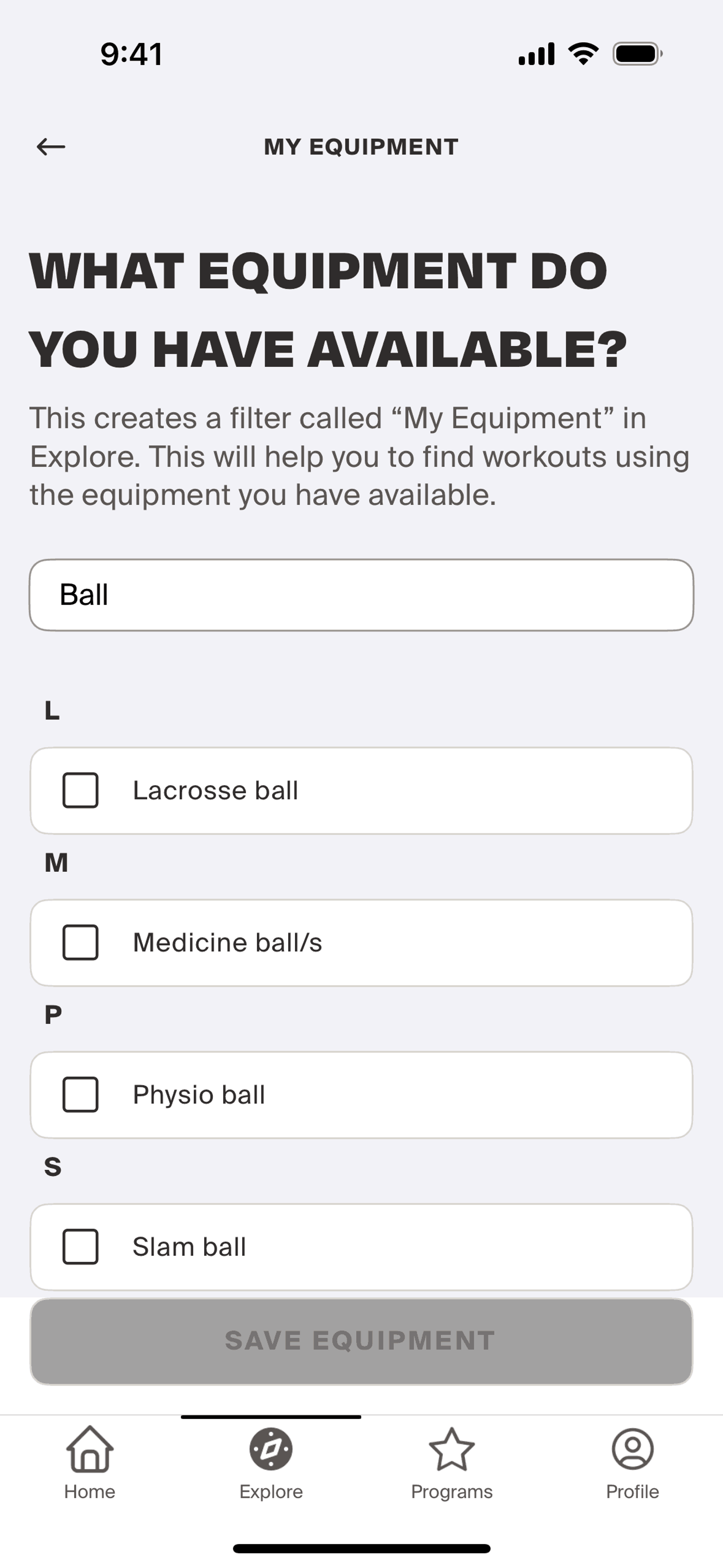 Centr iOS Health & Fitness interface screenshot 15