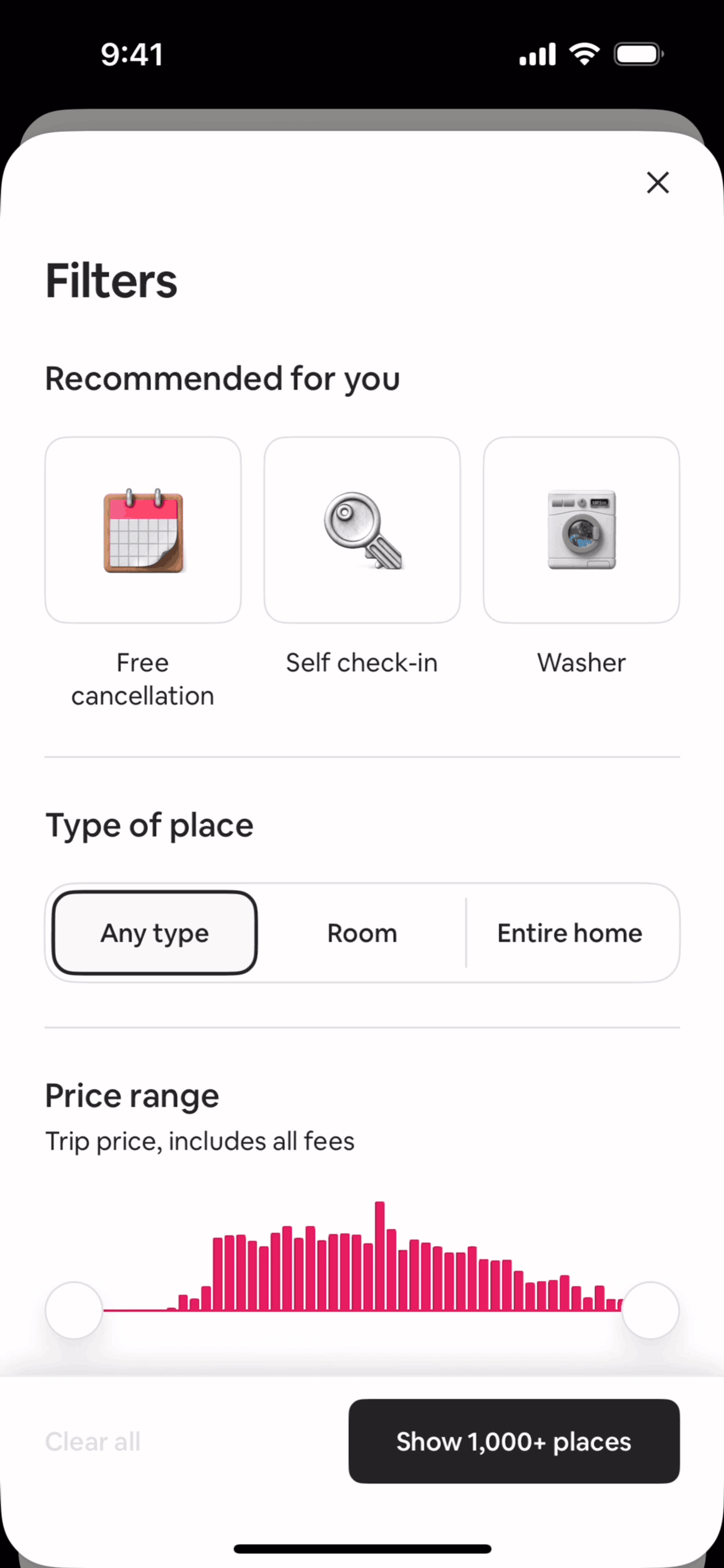 Airbnb iOS Real Estate interface screenshot 22