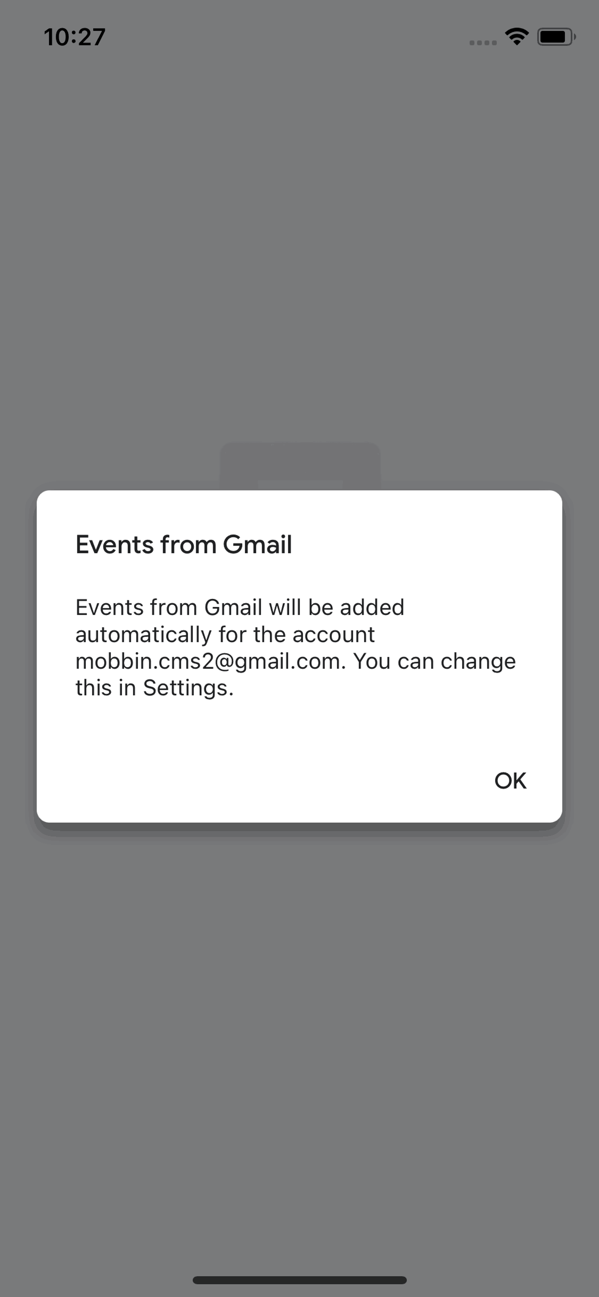 Google Calendar iOS Productivity interface screenshot 4