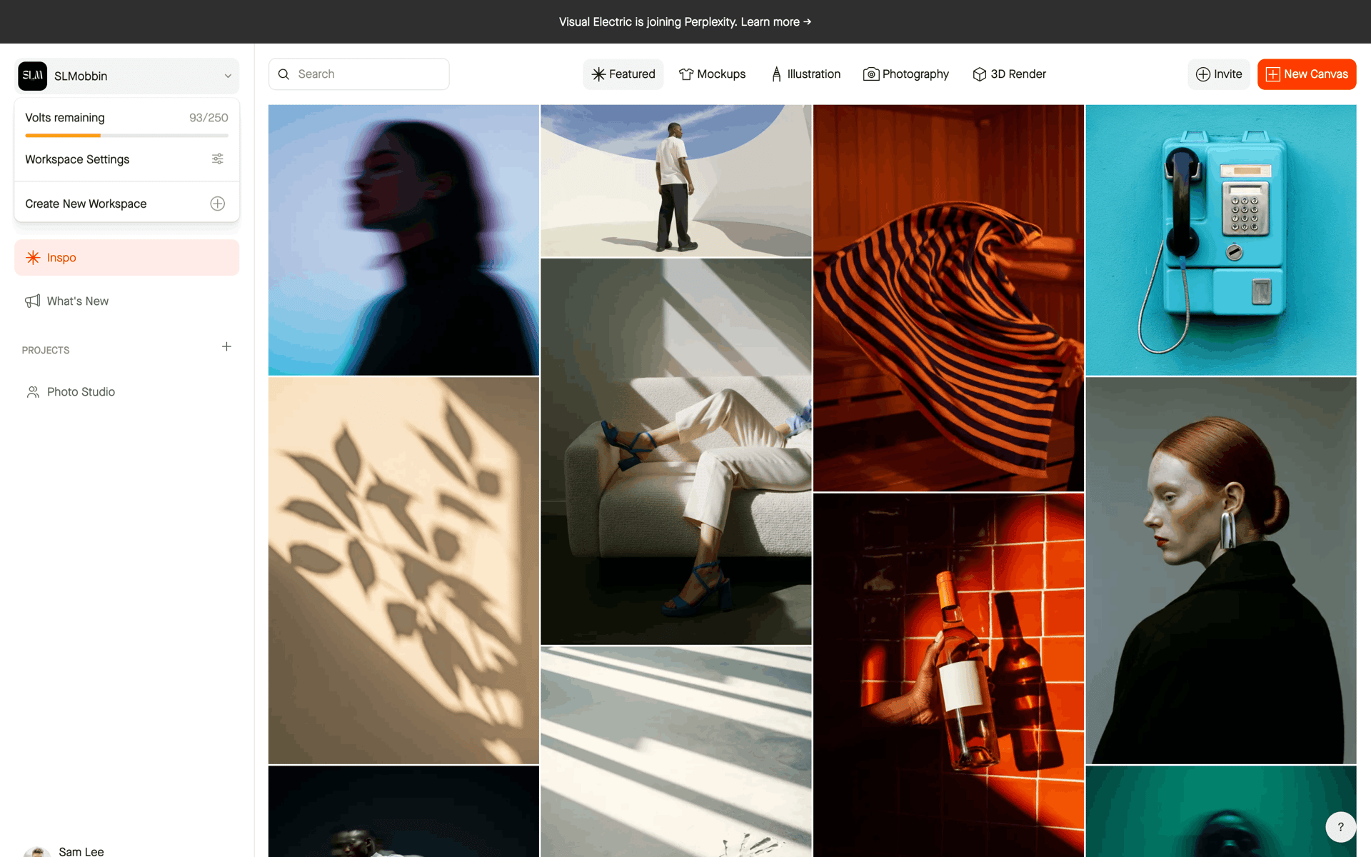 Visual Electric Web AI interface screenshot 10