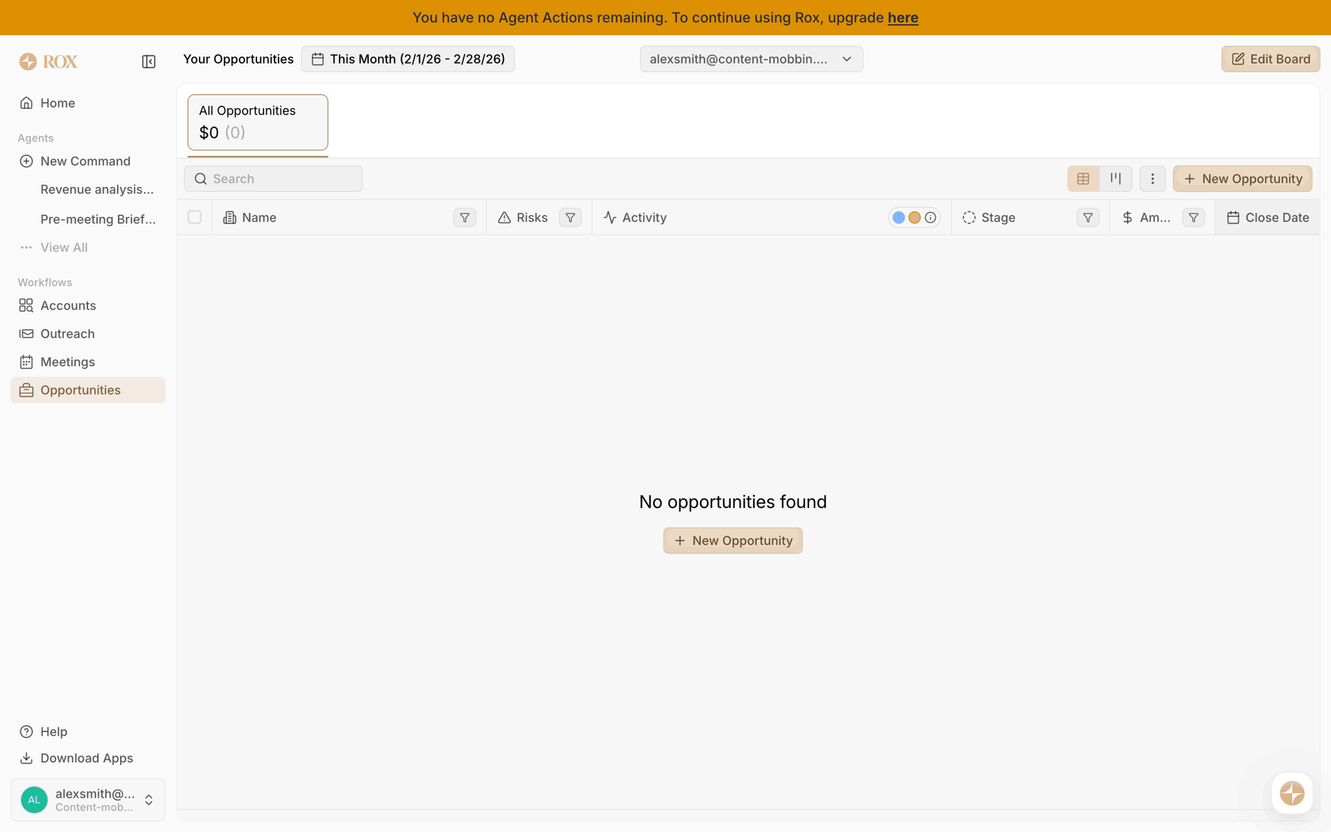 Rox Web Business interface screenshot 21