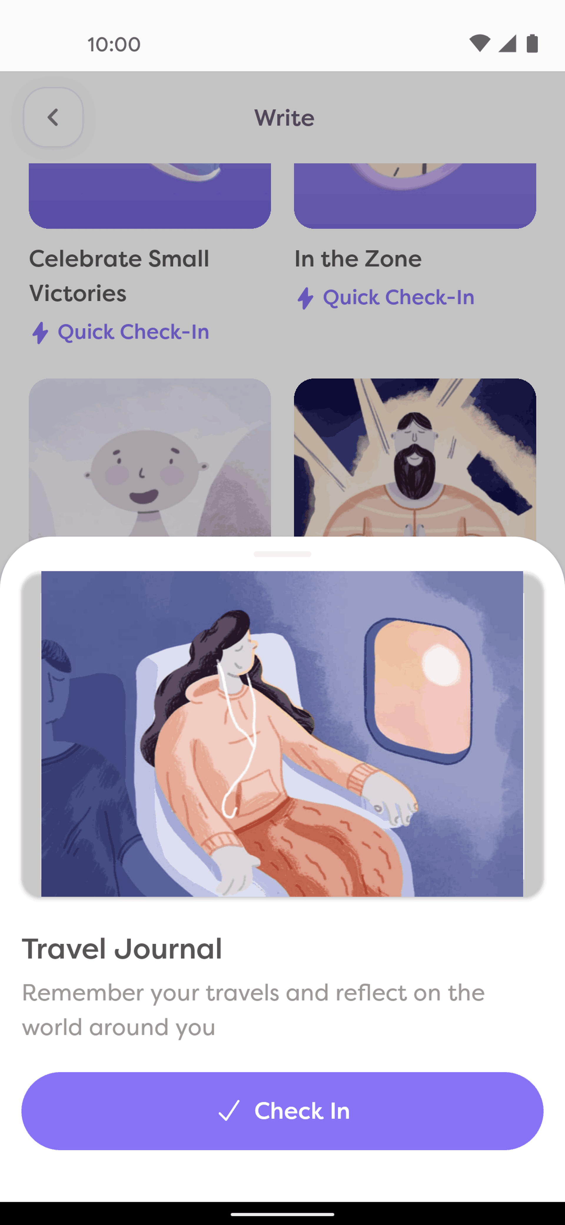 Alan Mind Android Health & Fitness interface screenshot 9
