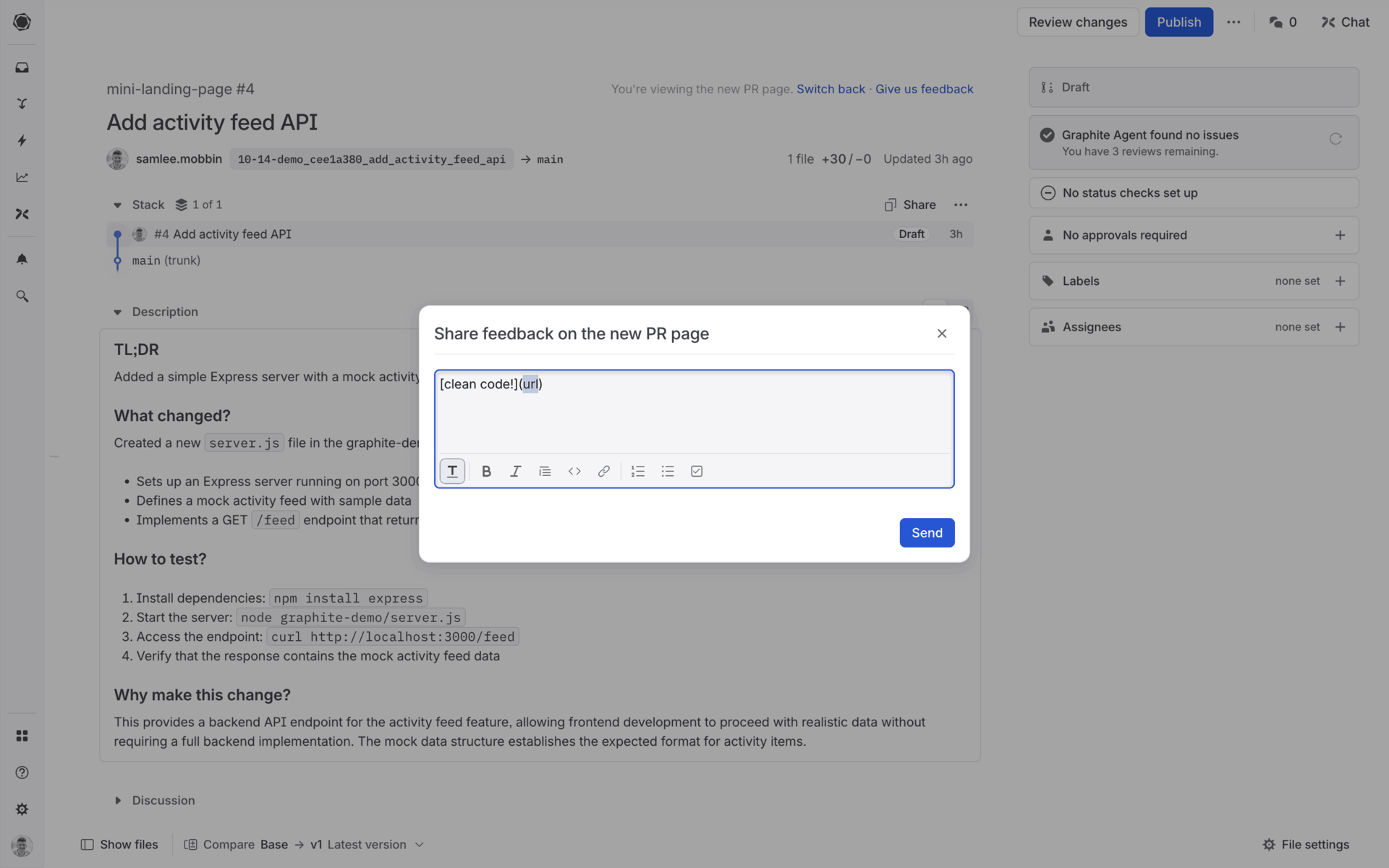 Graphite Web Developer Tools interface screenshot 17