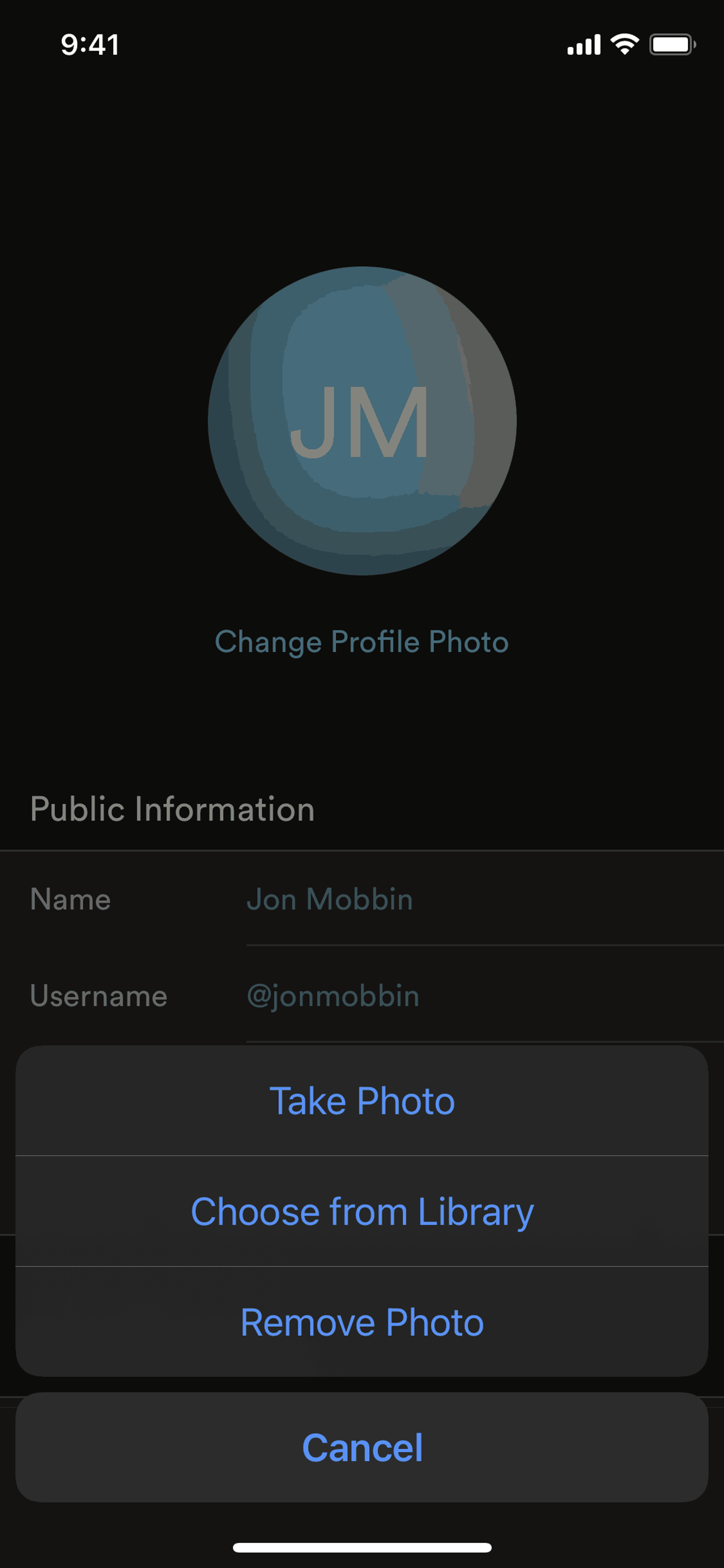Dimensional iOS Social Networking interface screenshot 20