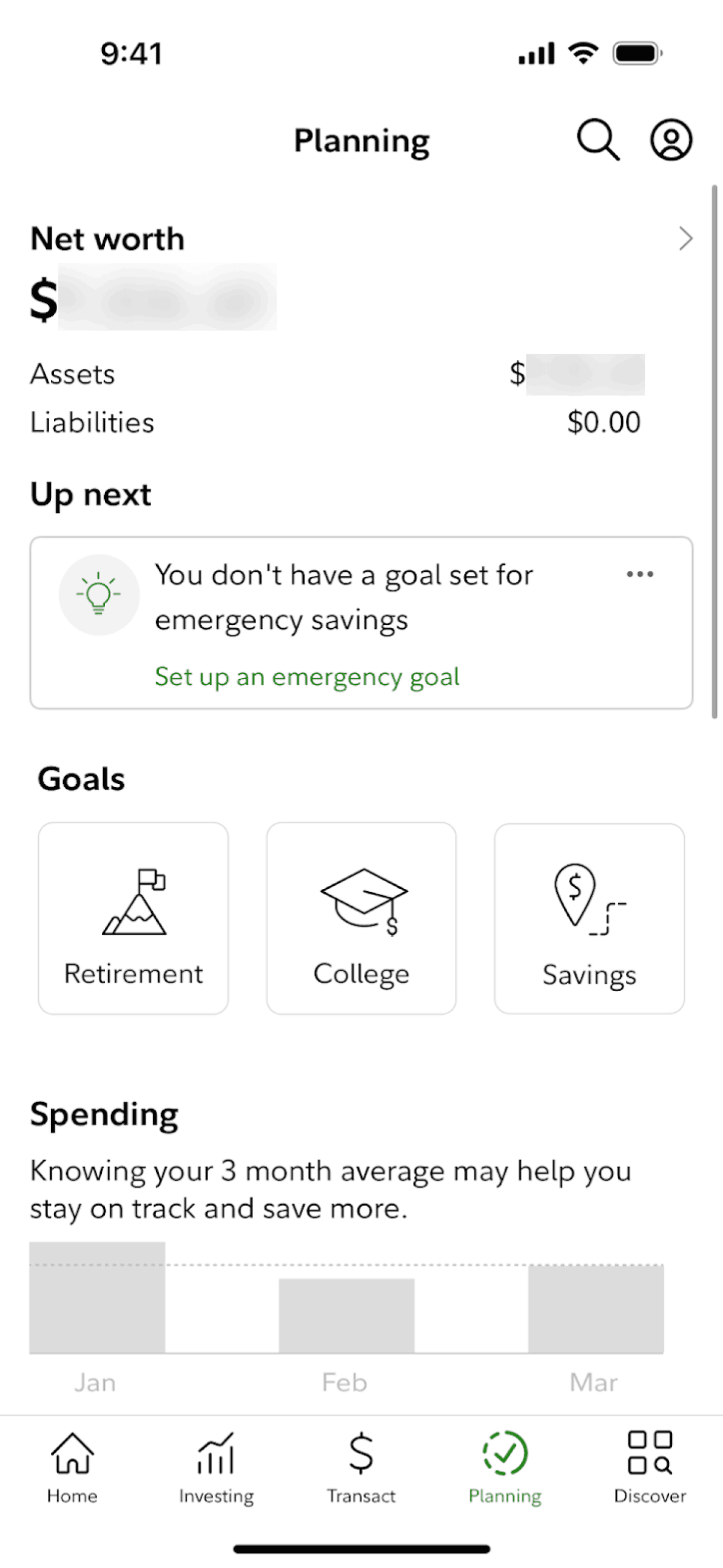 Fidelity iOS Finance interface screenshot 10