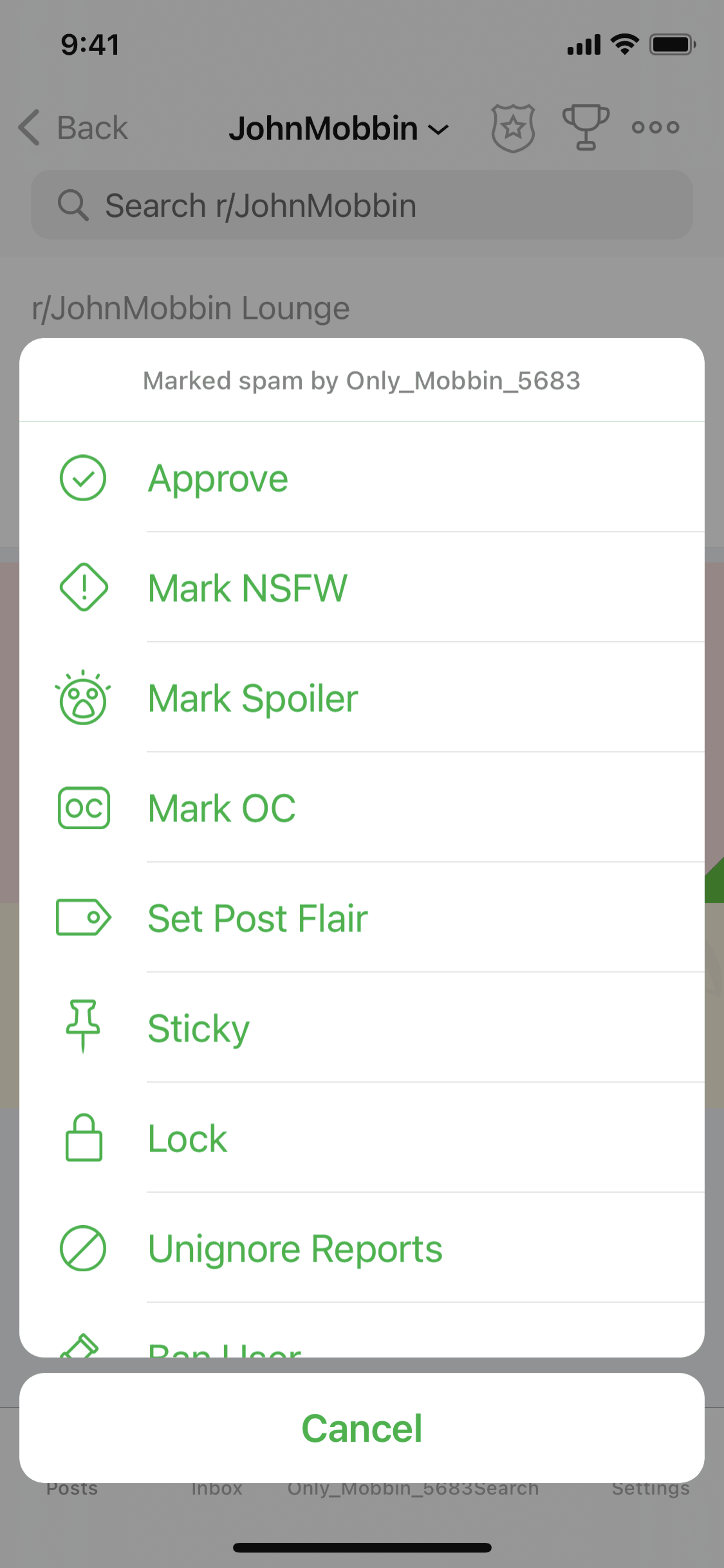 Apollo for Reddit iOS News interface screenshot 19