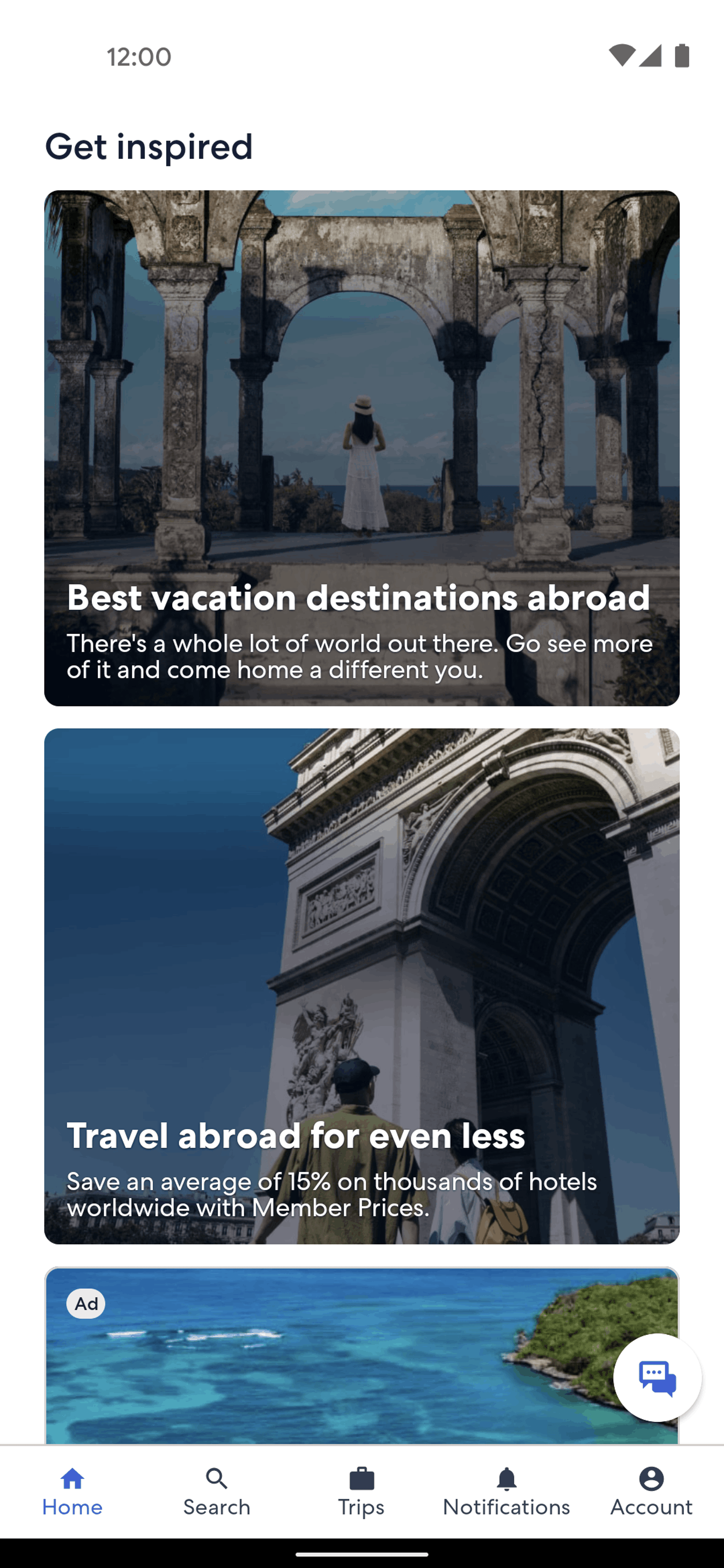 Expedia Android Travel & Transportation interface screenshot 12