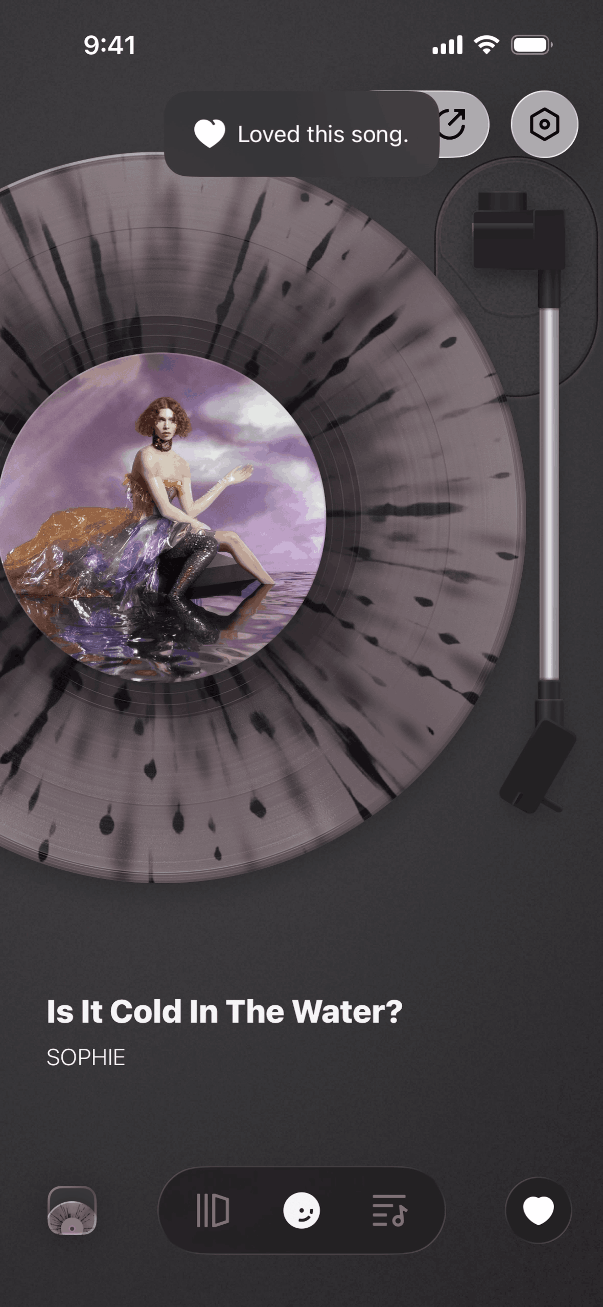 MD Vinyl iOS Music & Audio interface screenshot 15