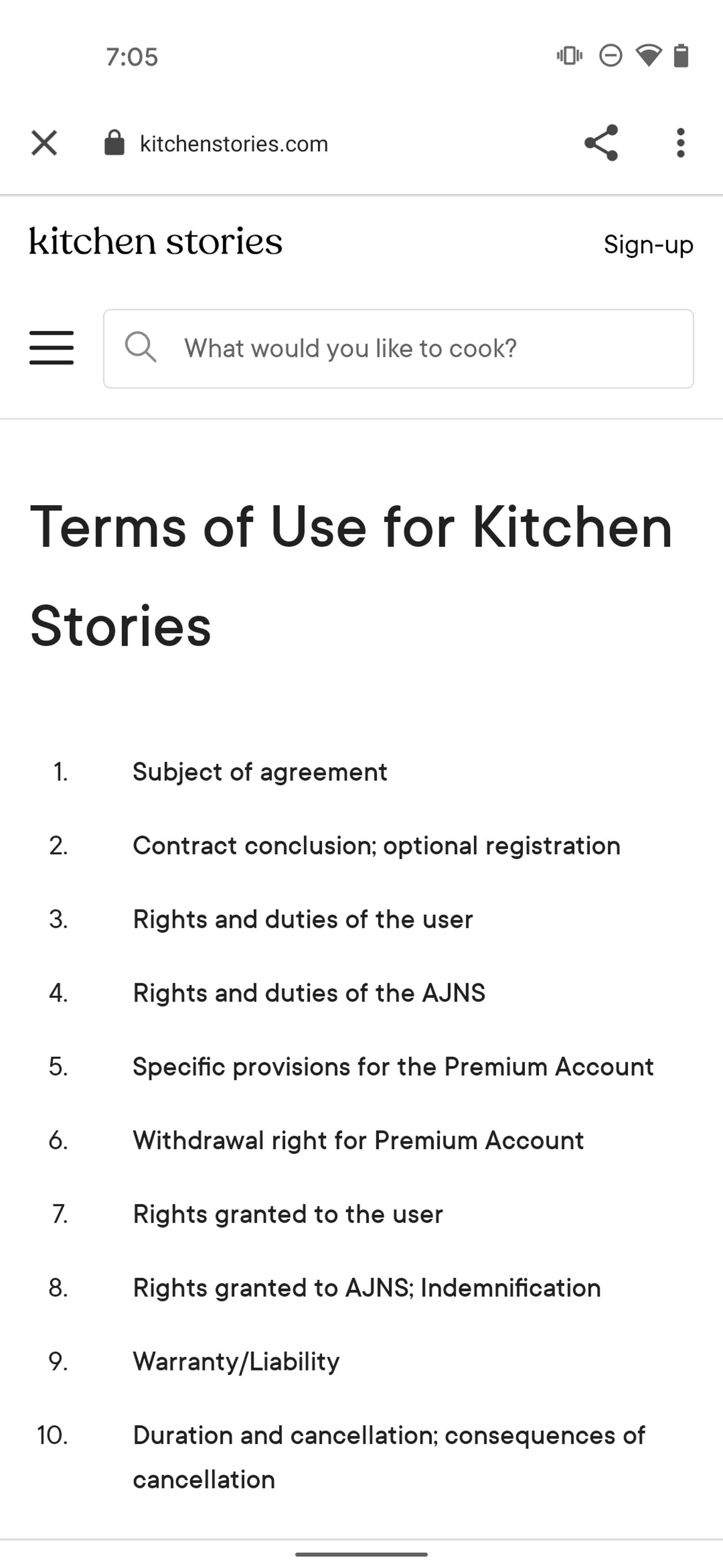 Kitchen Stories Android Food & Drink interface screenshot 7