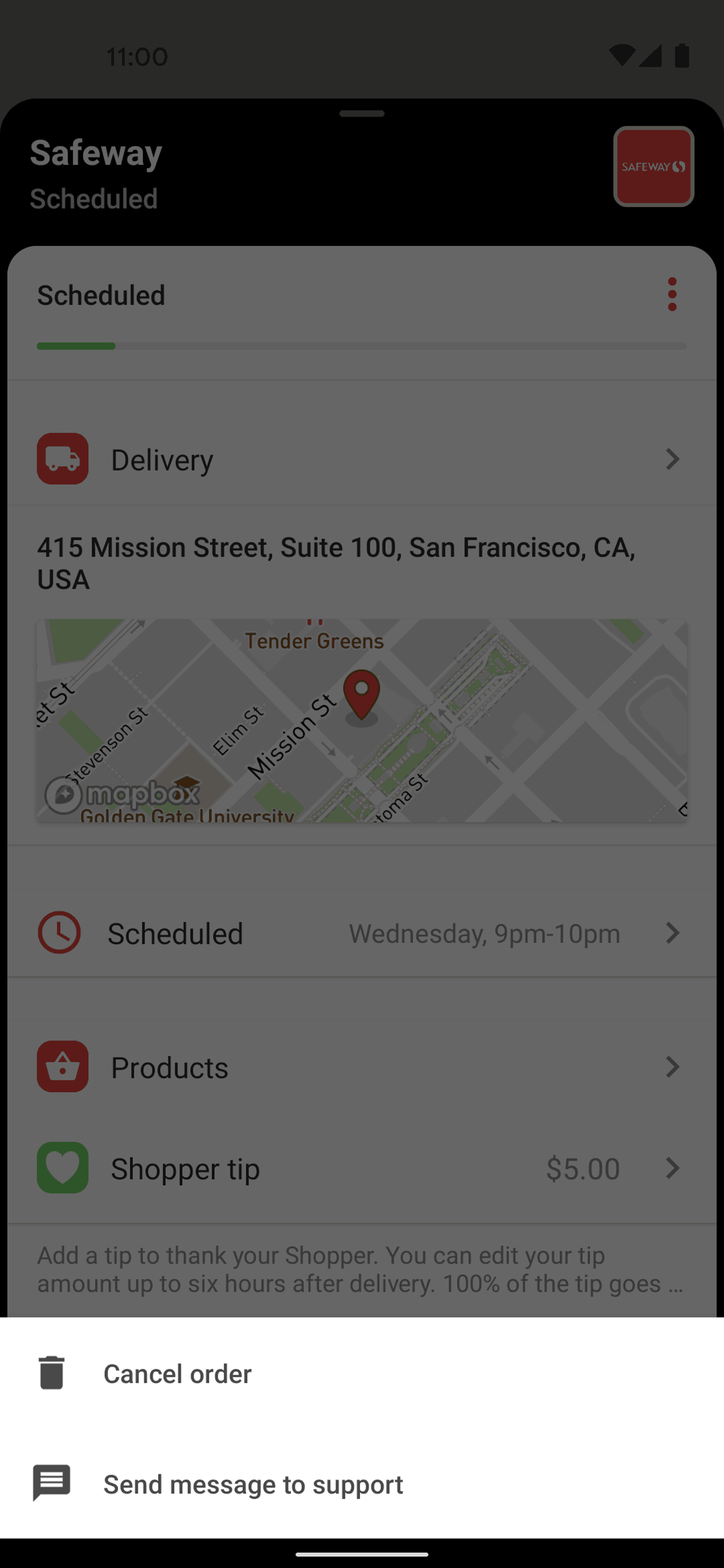Cornershop Android Food & Drink interface screenshot 10