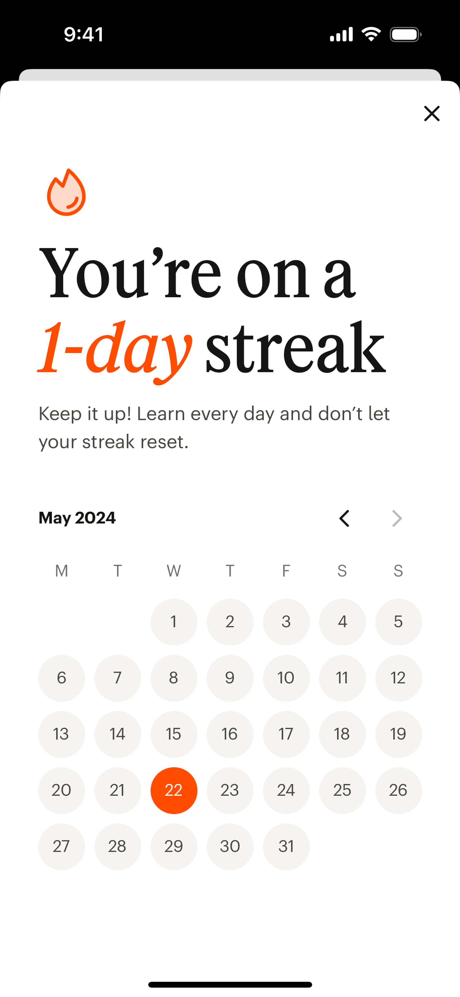 Babbel iOS Education interface screenshot 13