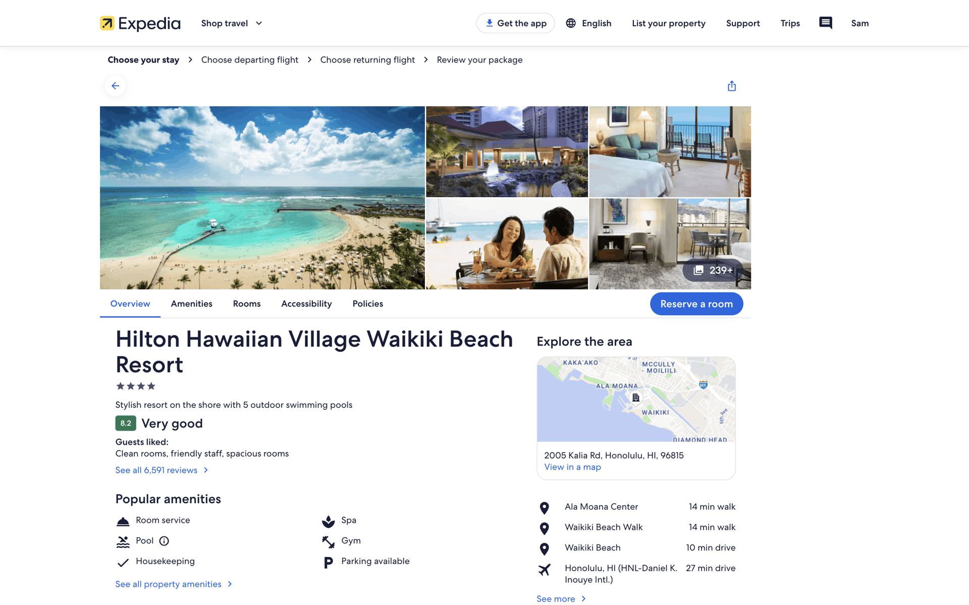 Expedia Web Travel & Transportation interface screenshot 24