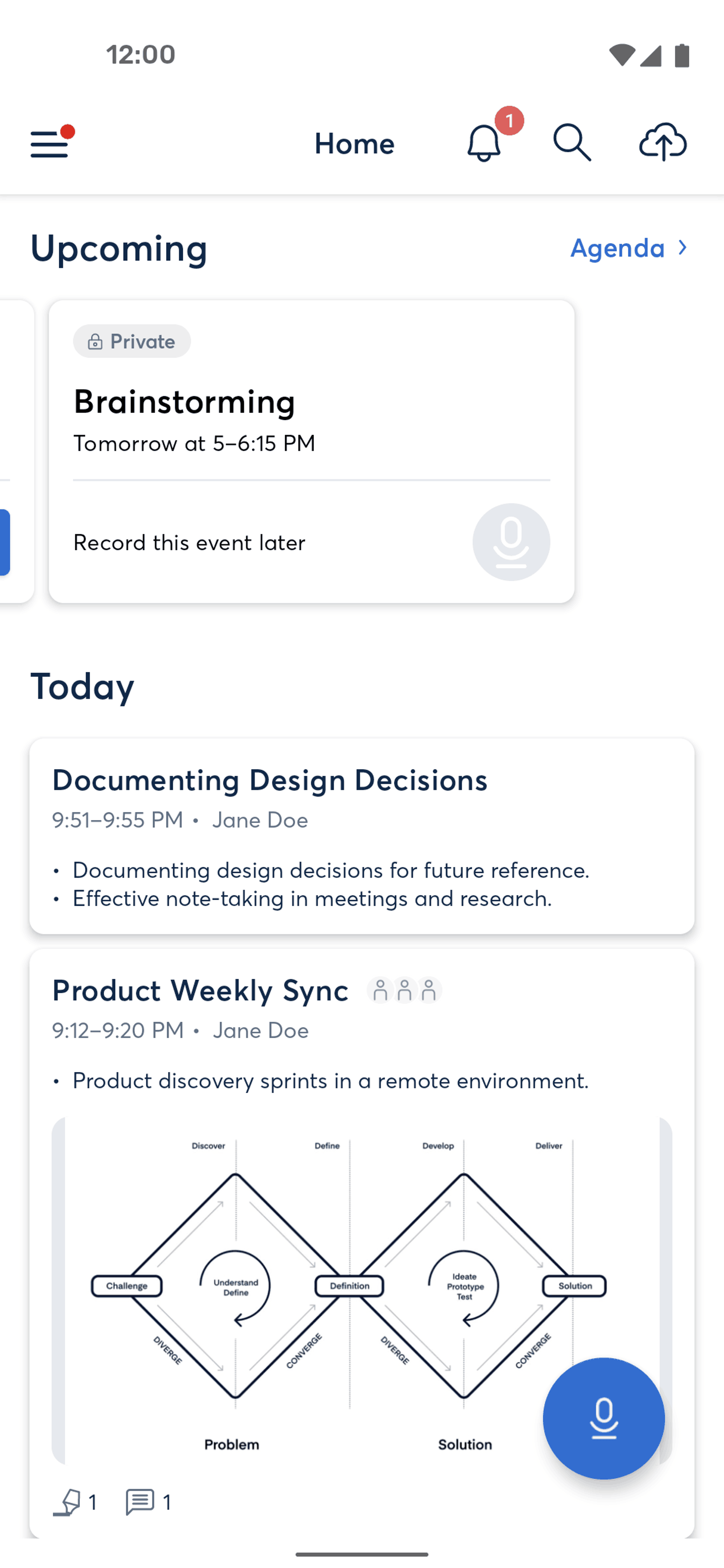 Otter.ai Android AI interface screenshot 24