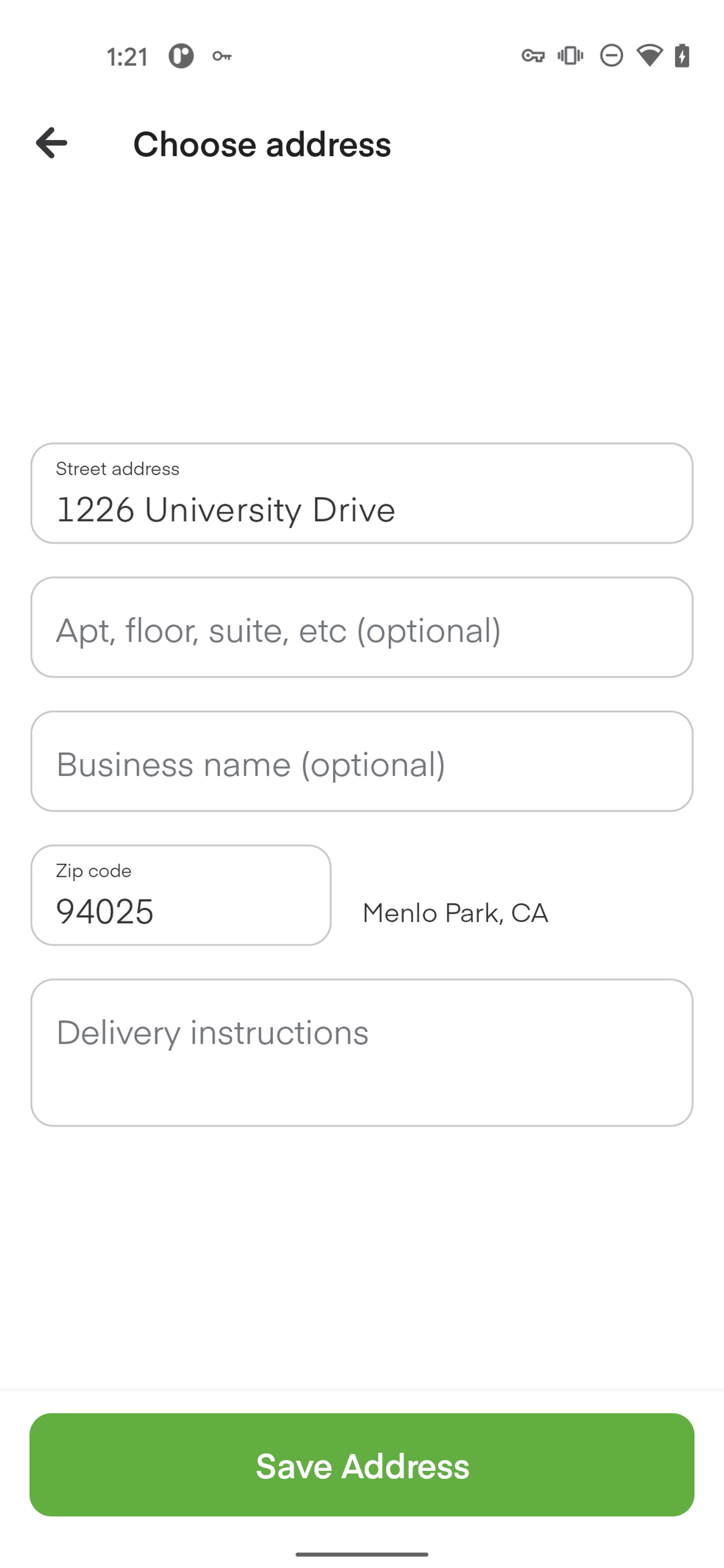 Instacart Android Food & Drink interface screenshot 21