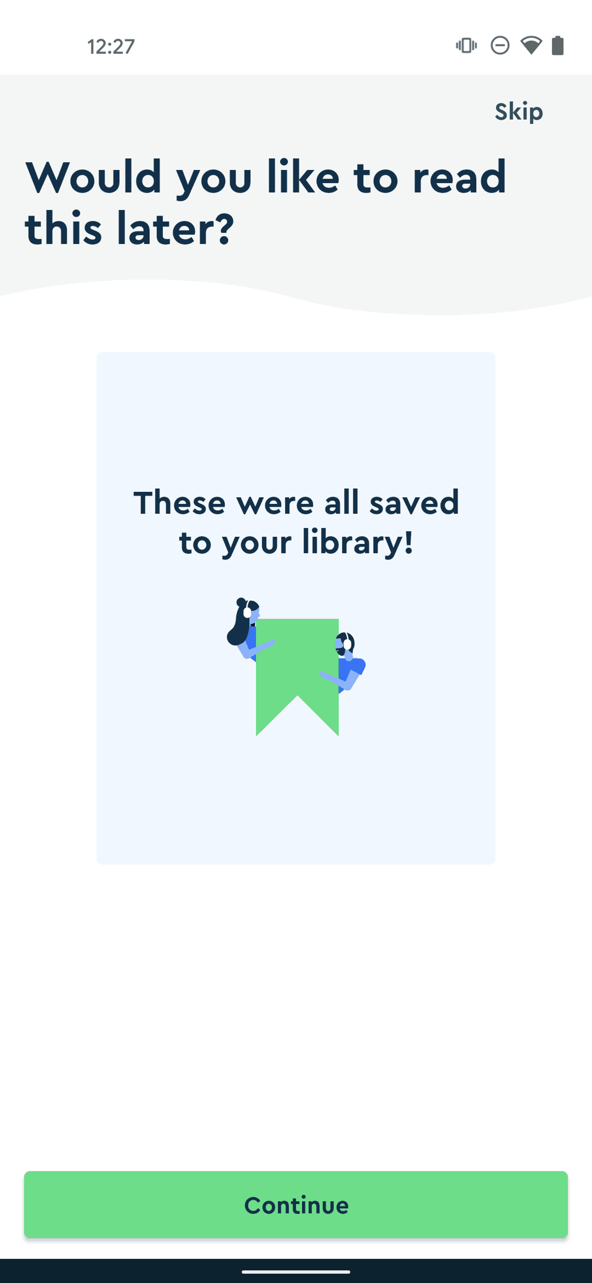Blinkist Android Education interface screenshot 14