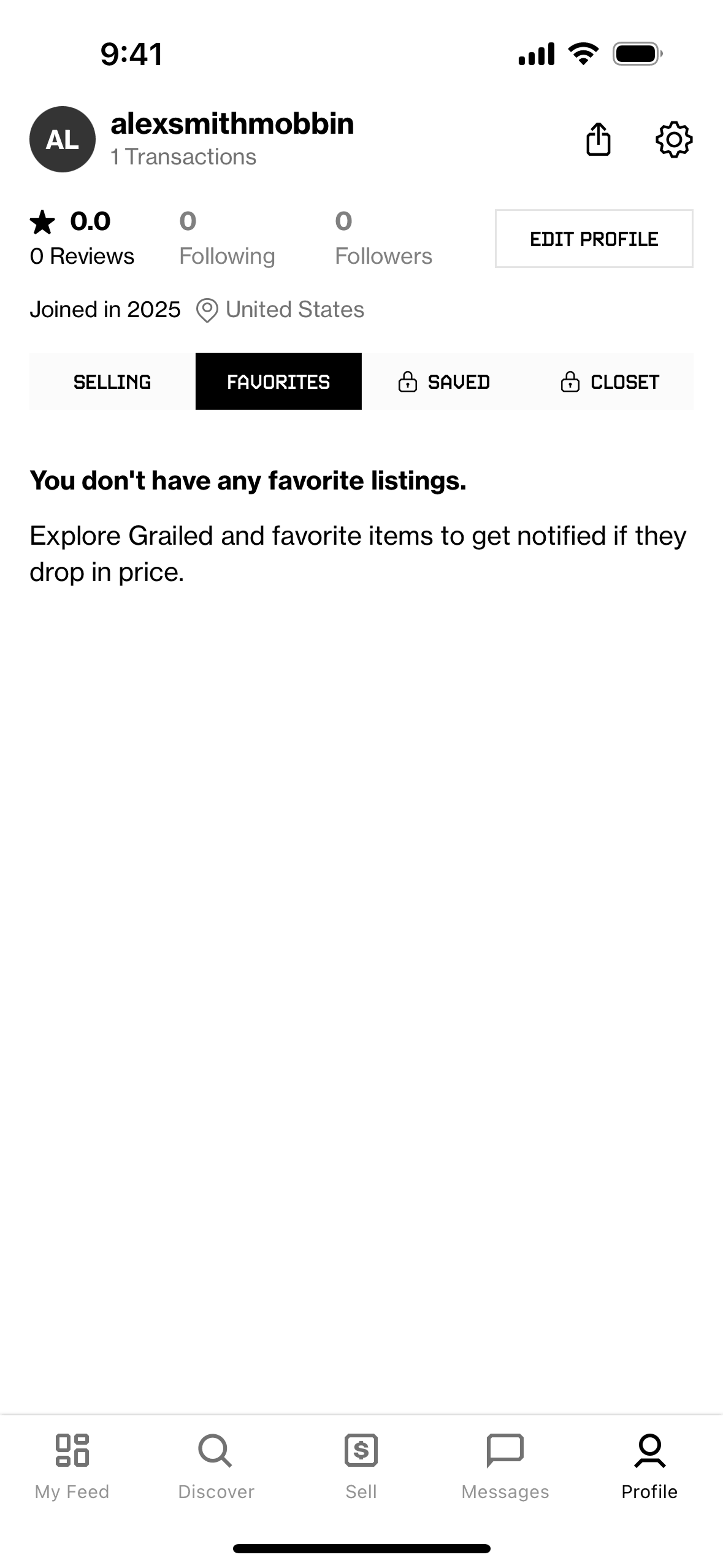 Grailed iOS Shopping interface screenshot 10