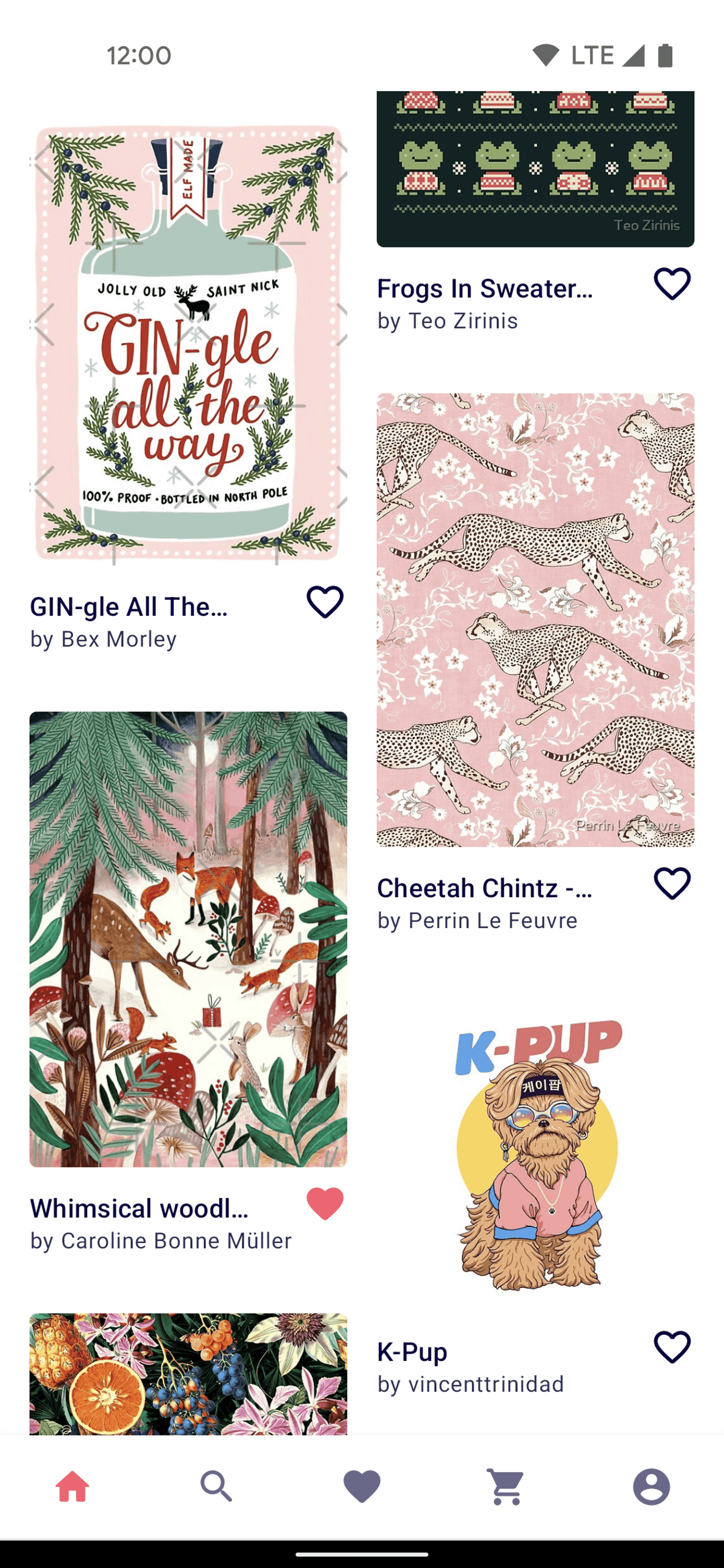 Redbubble Android Shopping interface screenshot 21