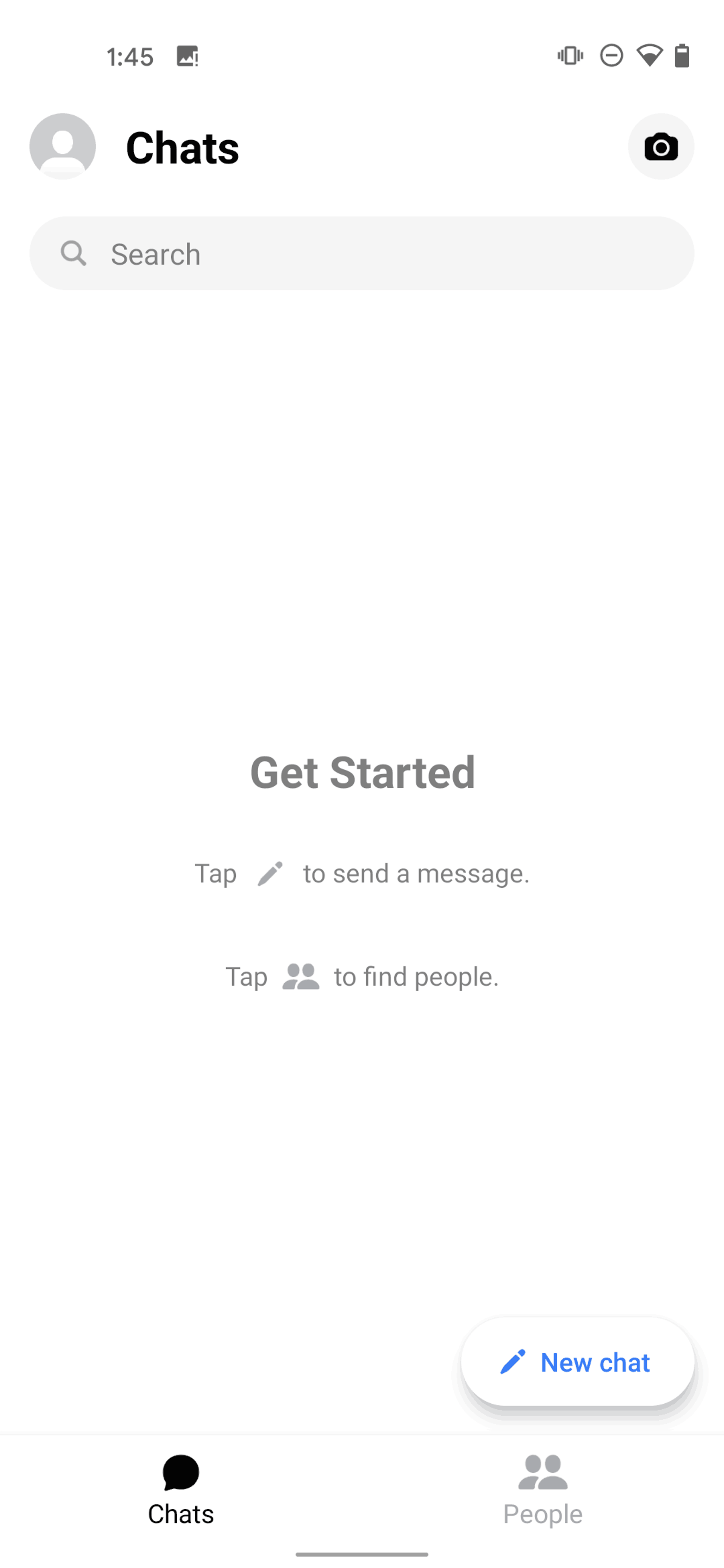 Messenger Android Social Networking interface screenshot 16