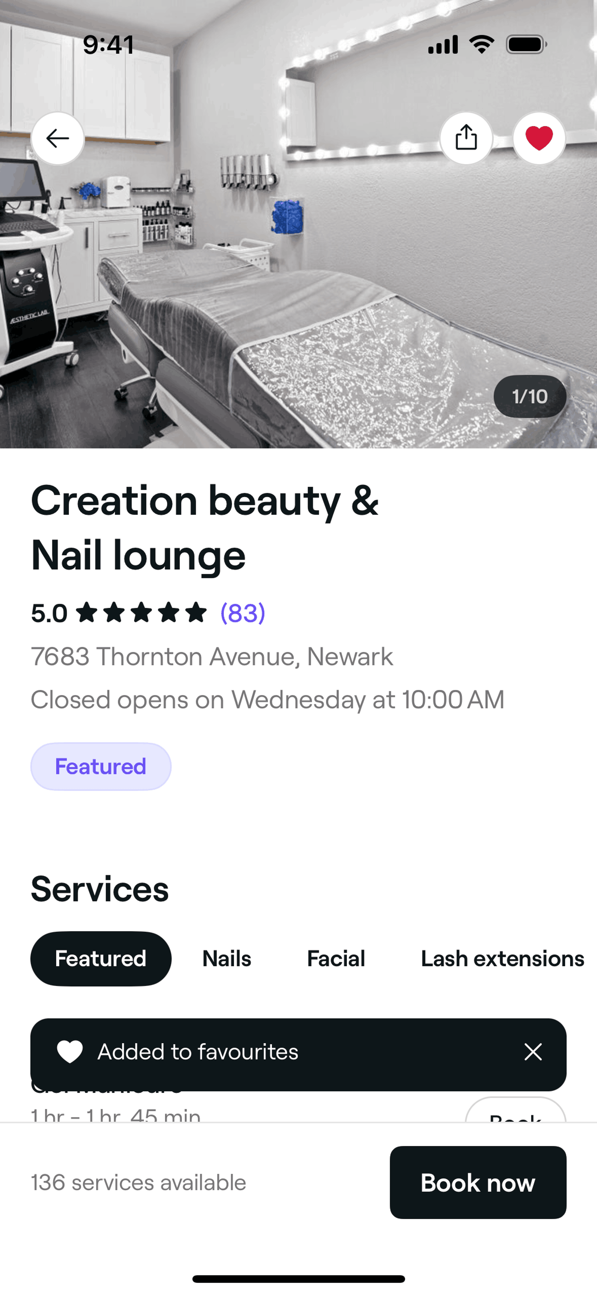 Fresha iOS Lifestyle interface screenshot 17