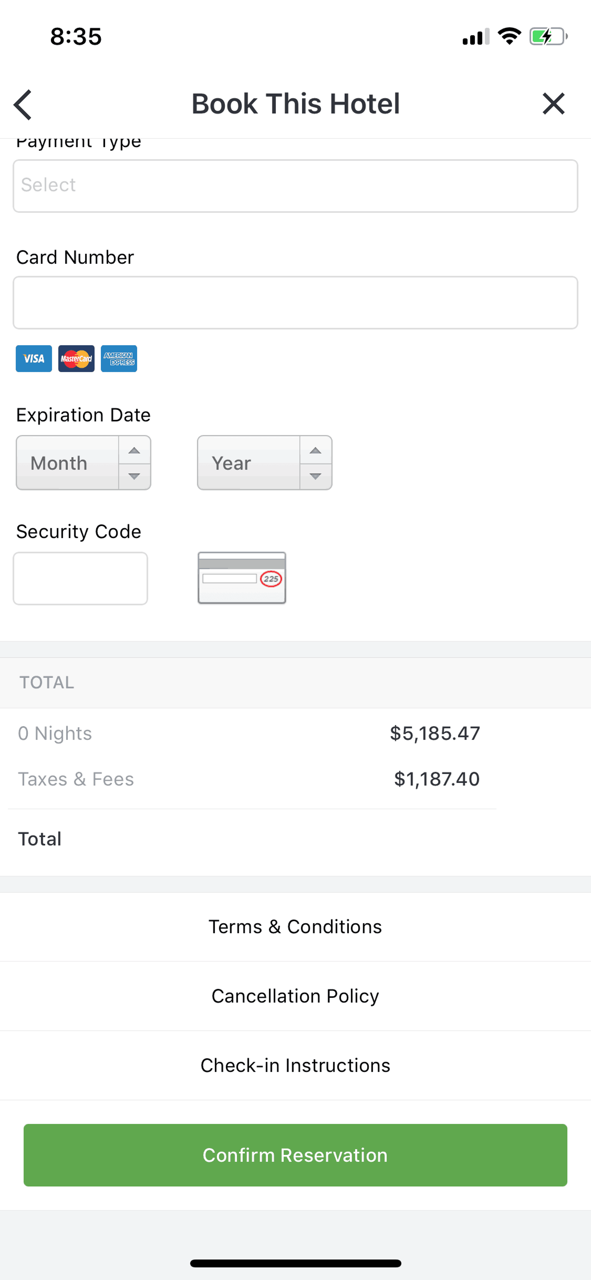 Fancy iOS Shopping interface screenshot 17