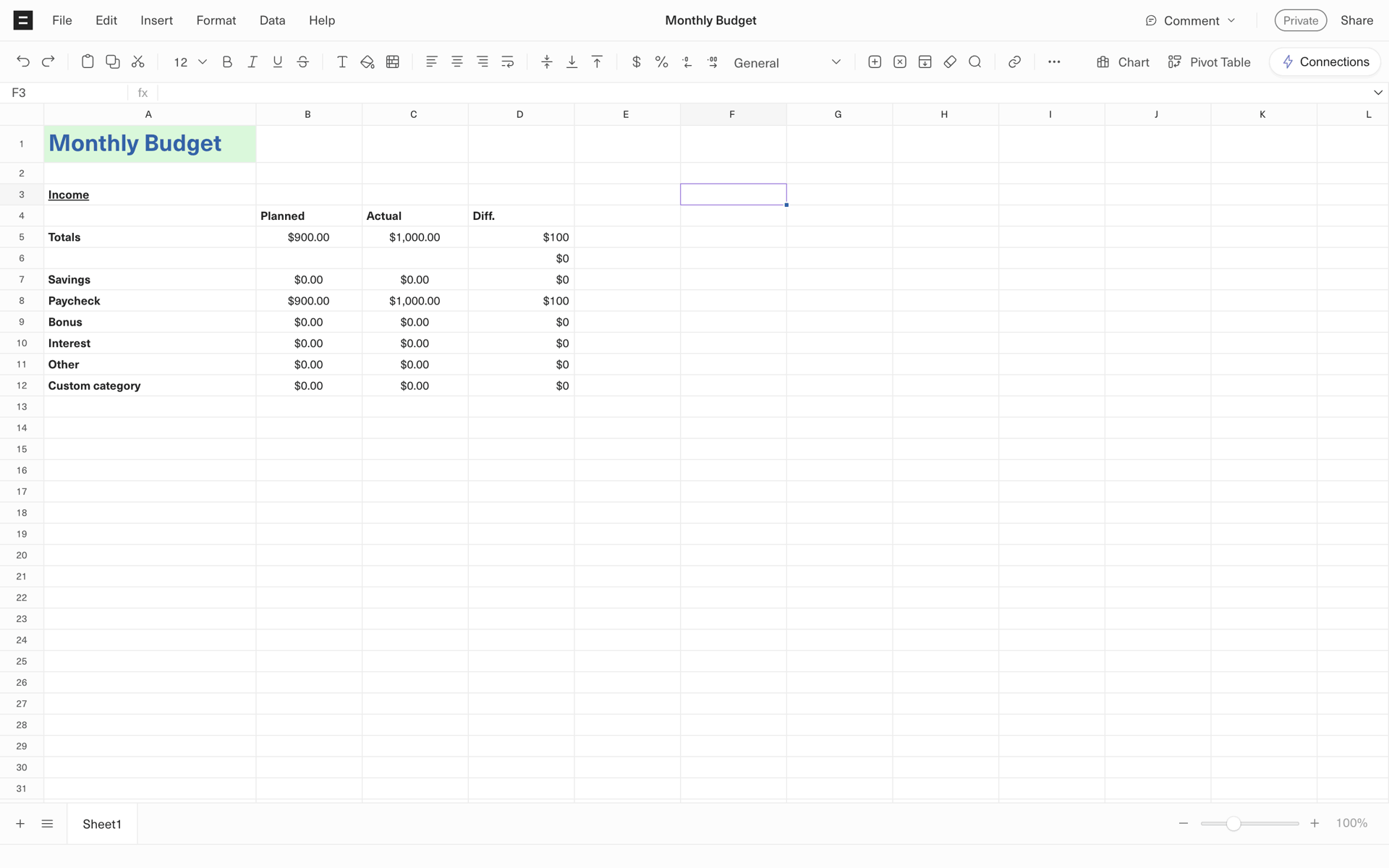 Equals Web Business interface screenshot 12