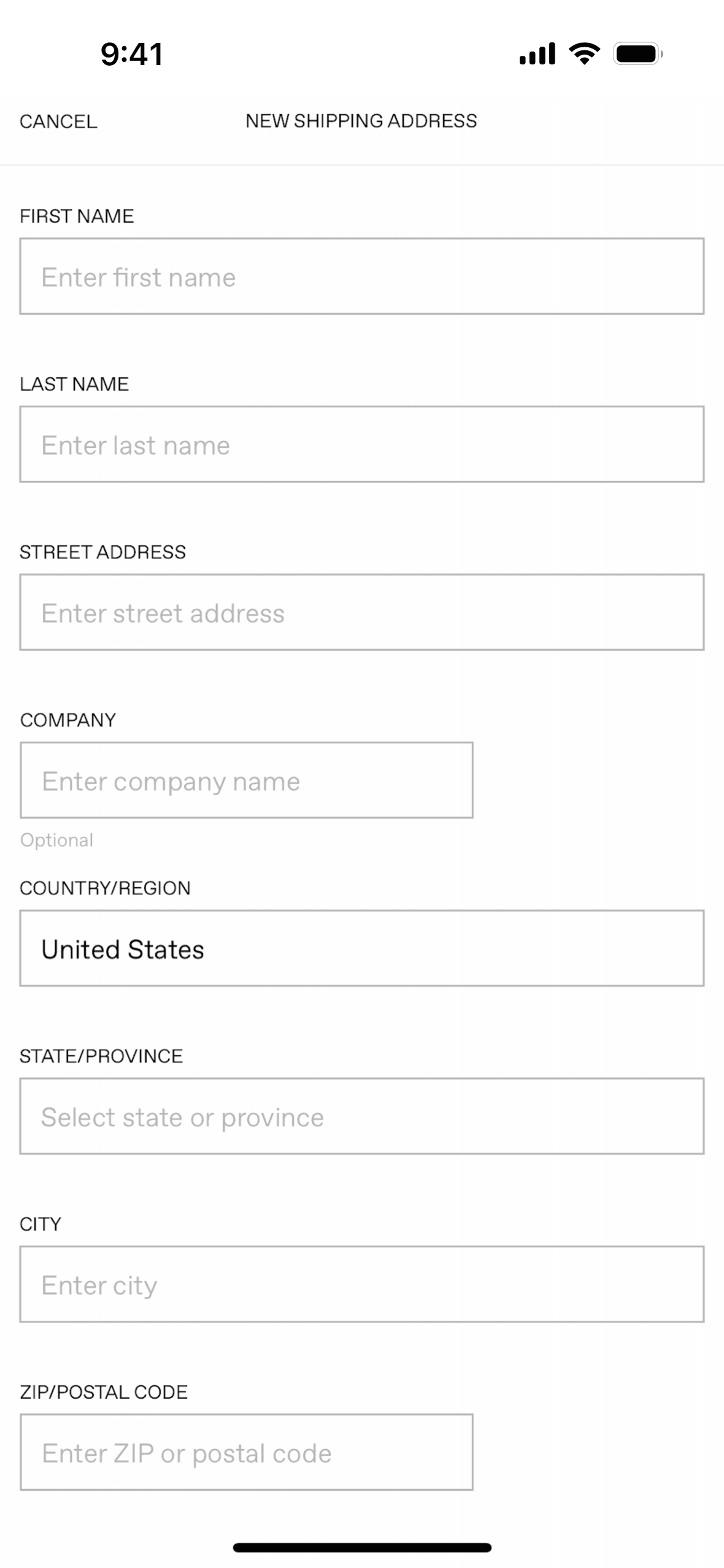 SSENSE iOS Shopping interface screenshot 15