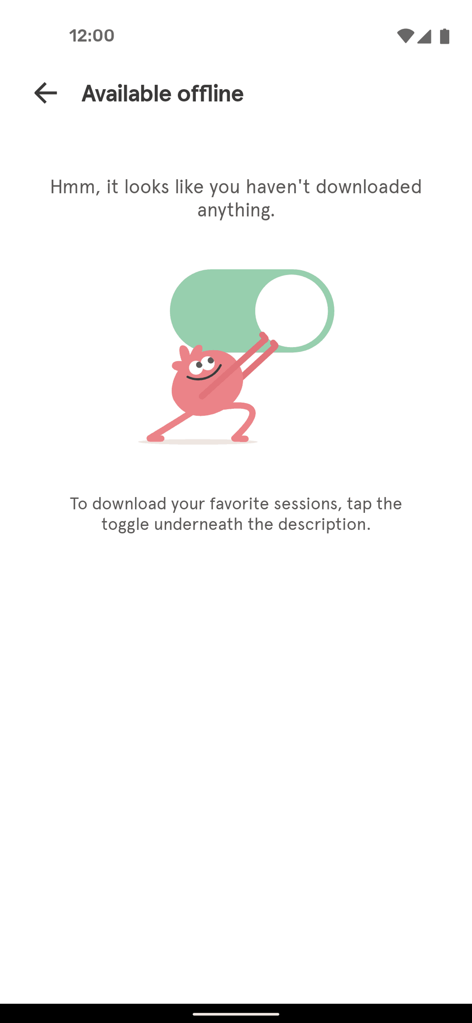 Headspace Android Health & Fitness interface screenshot 23