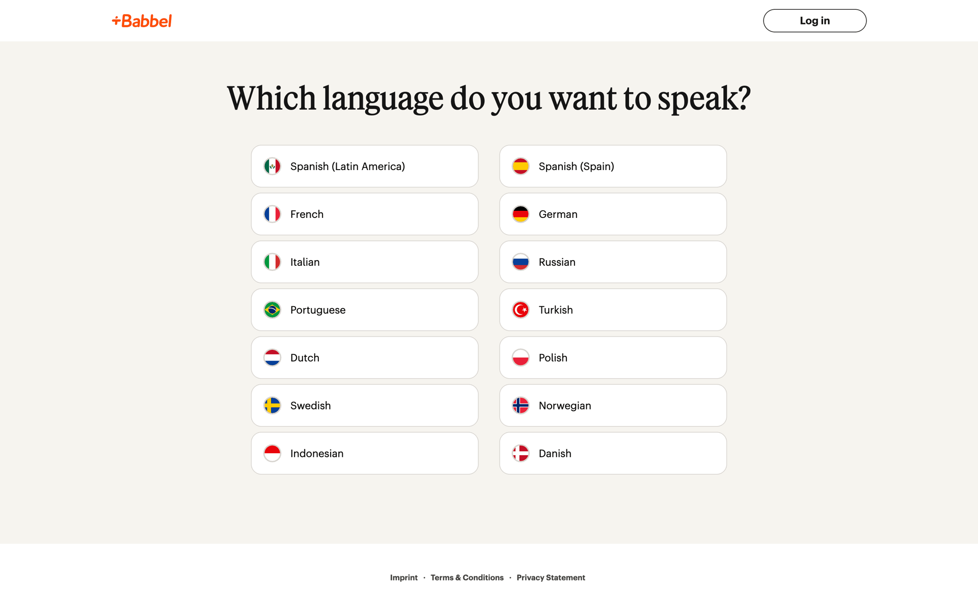 Babbel Web Education interface screenshot 19