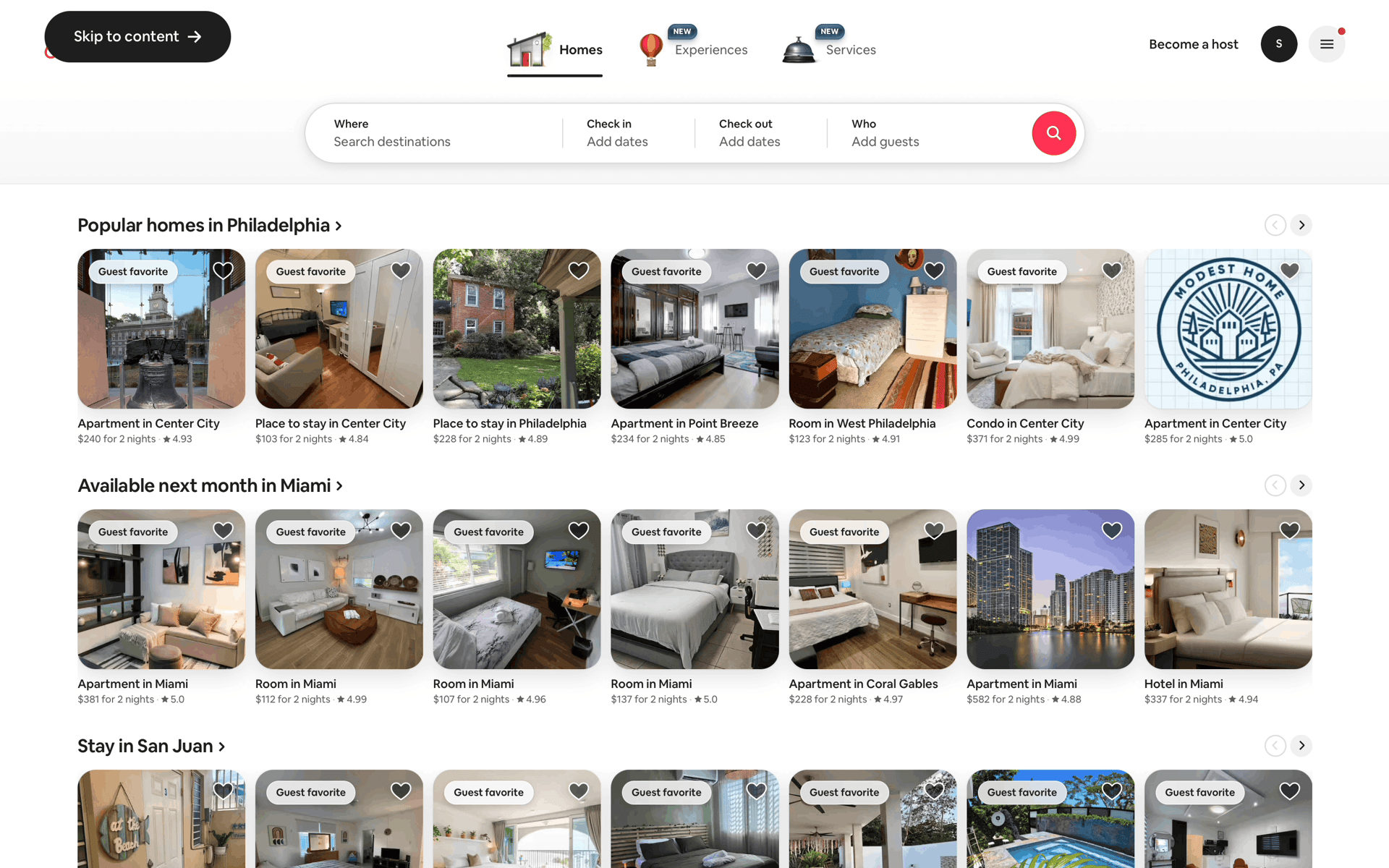 Creating profile on Airbnb (web) screen 4