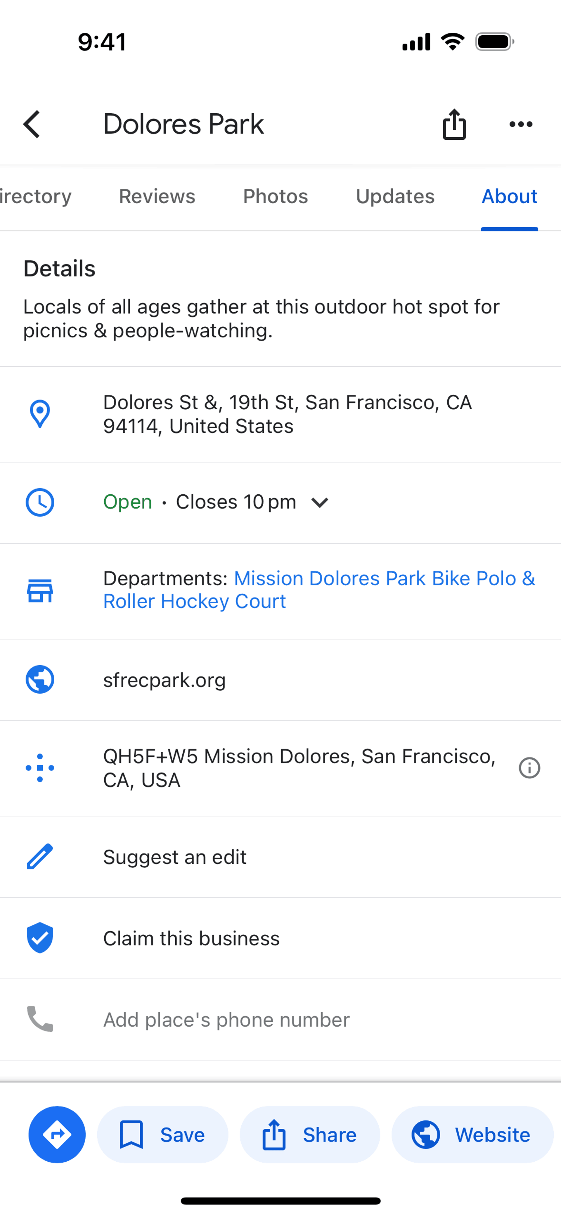 Google Maps iOS Maps & Navigation interface screenshot 16