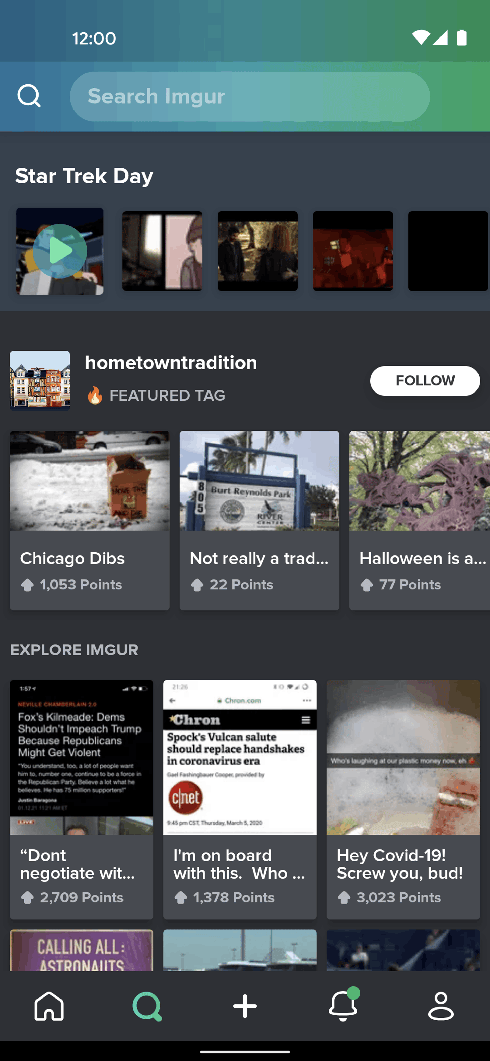 Imgur Android Photo & Video interface screenshot 6