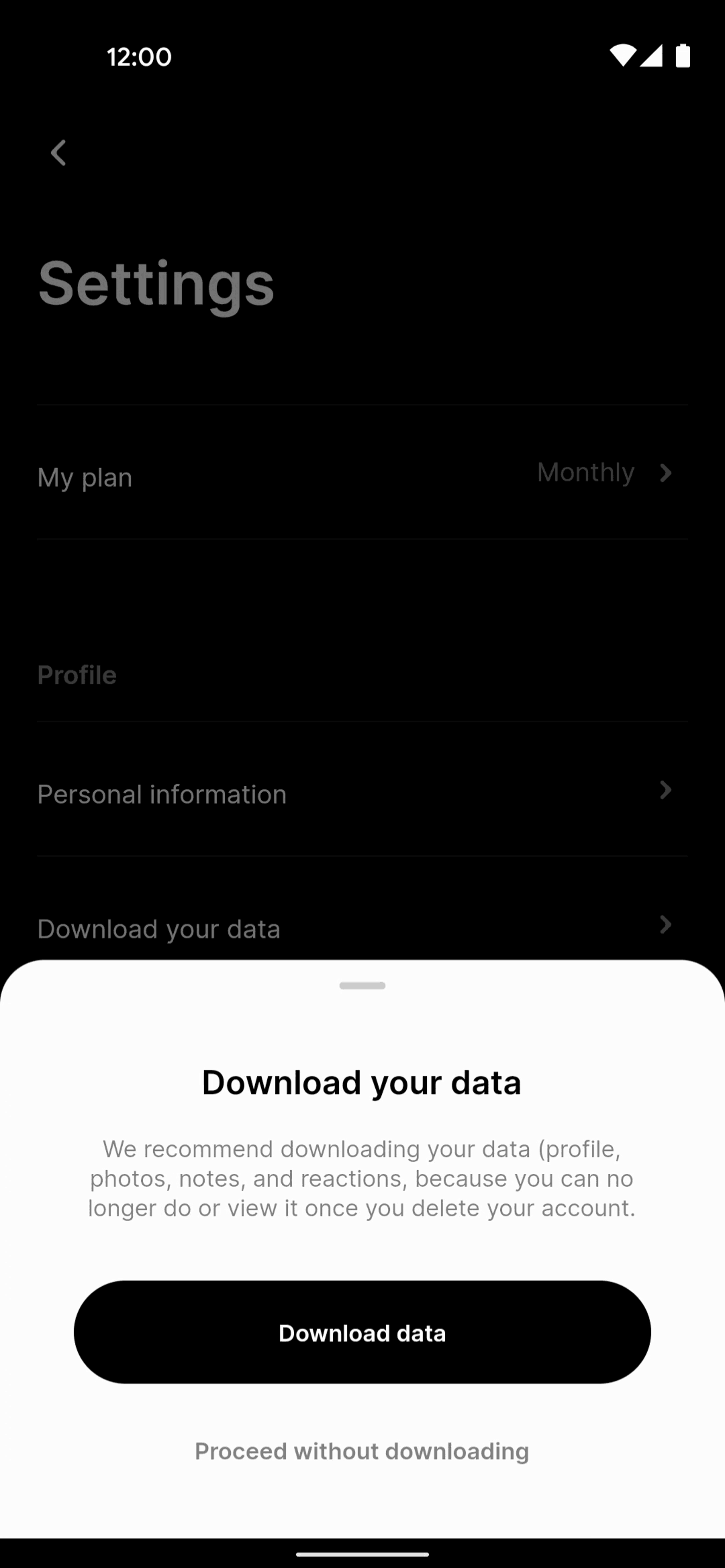 CREME Android AI interface screenshot 24