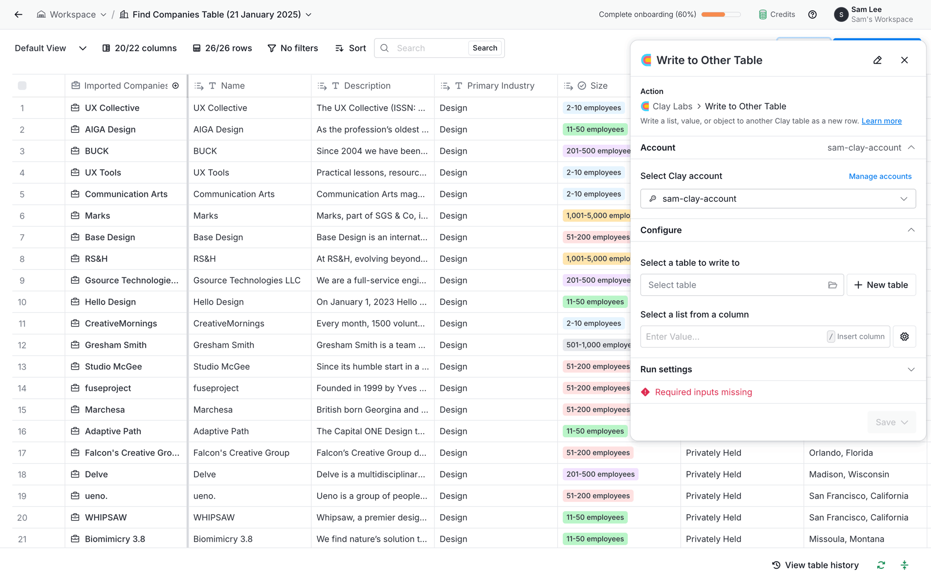 Clay Web Business interface screenshot 21